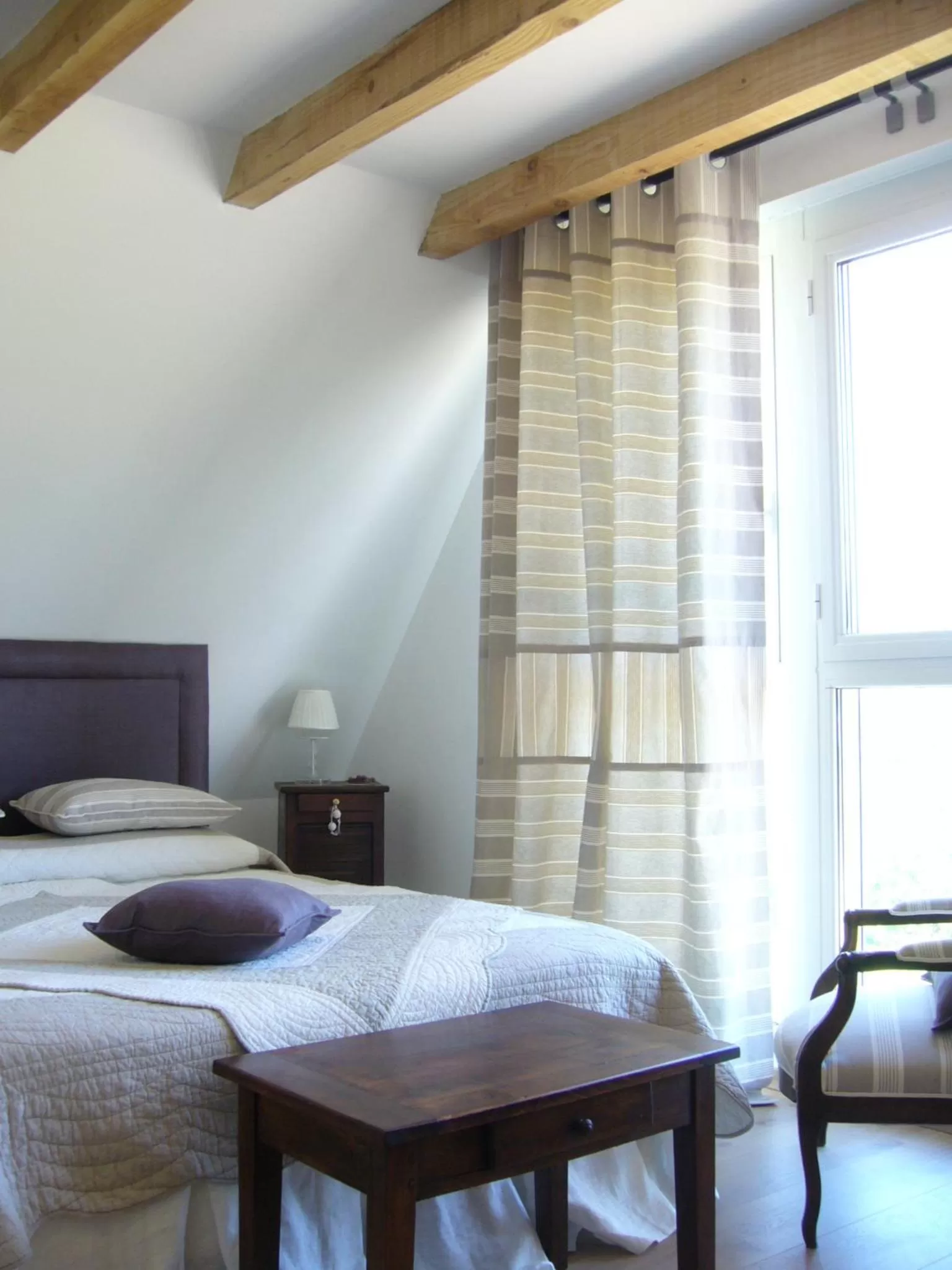 Bed in Chambre d'Hotes Le Ponsonnet