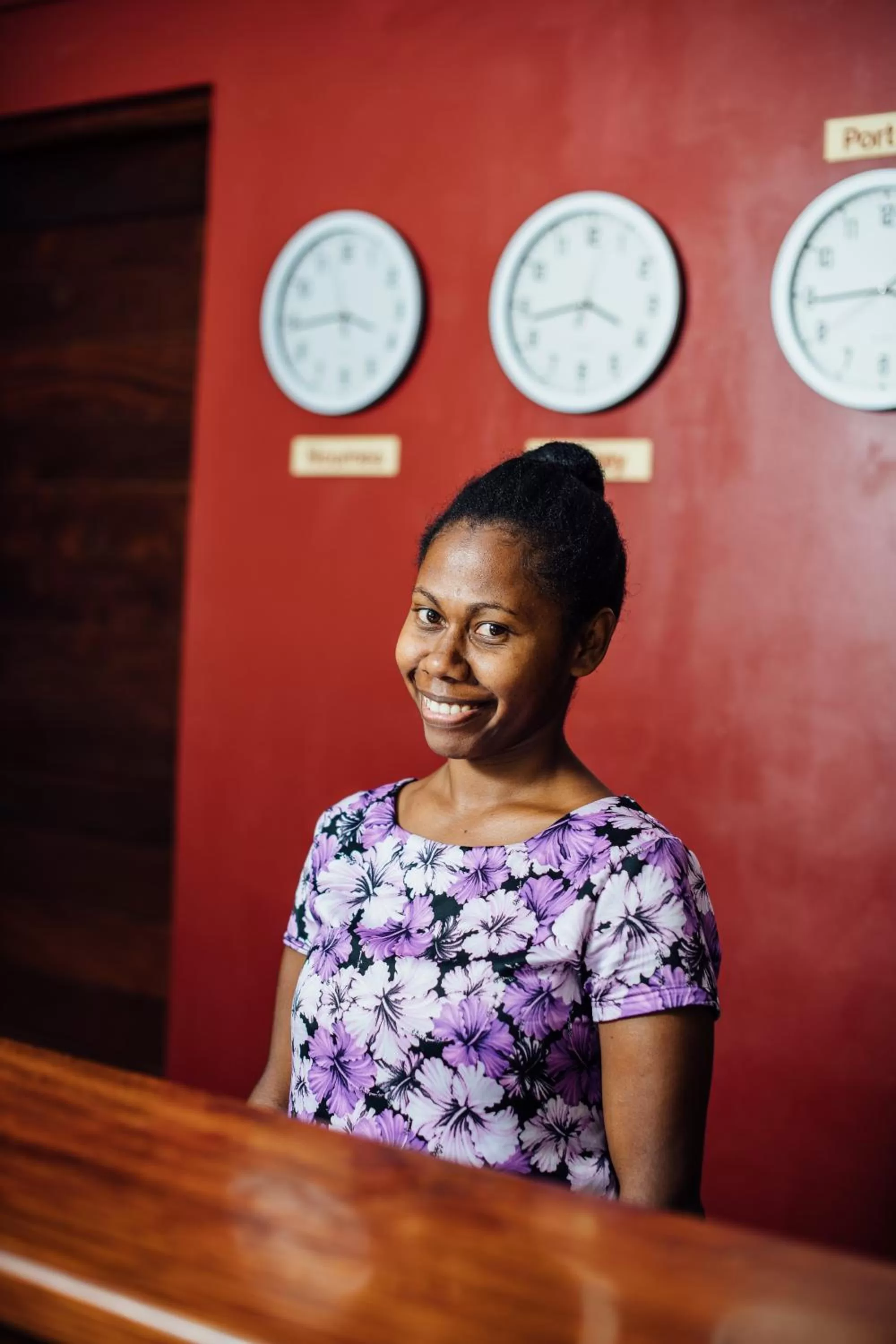 Staff in Kaiviti Motel