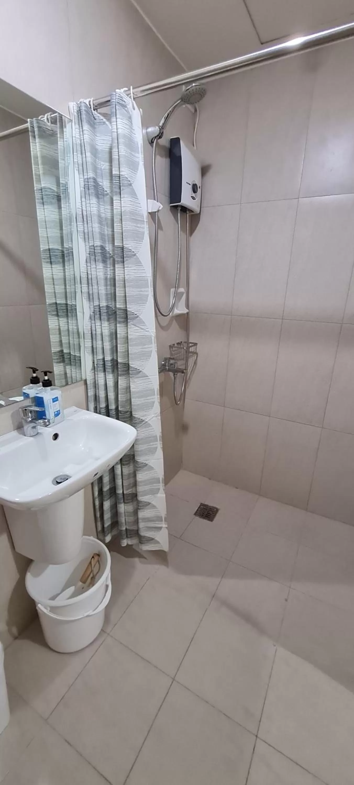 Bathroom in Inspiria Condo Units beside Abreeza Mall Davao