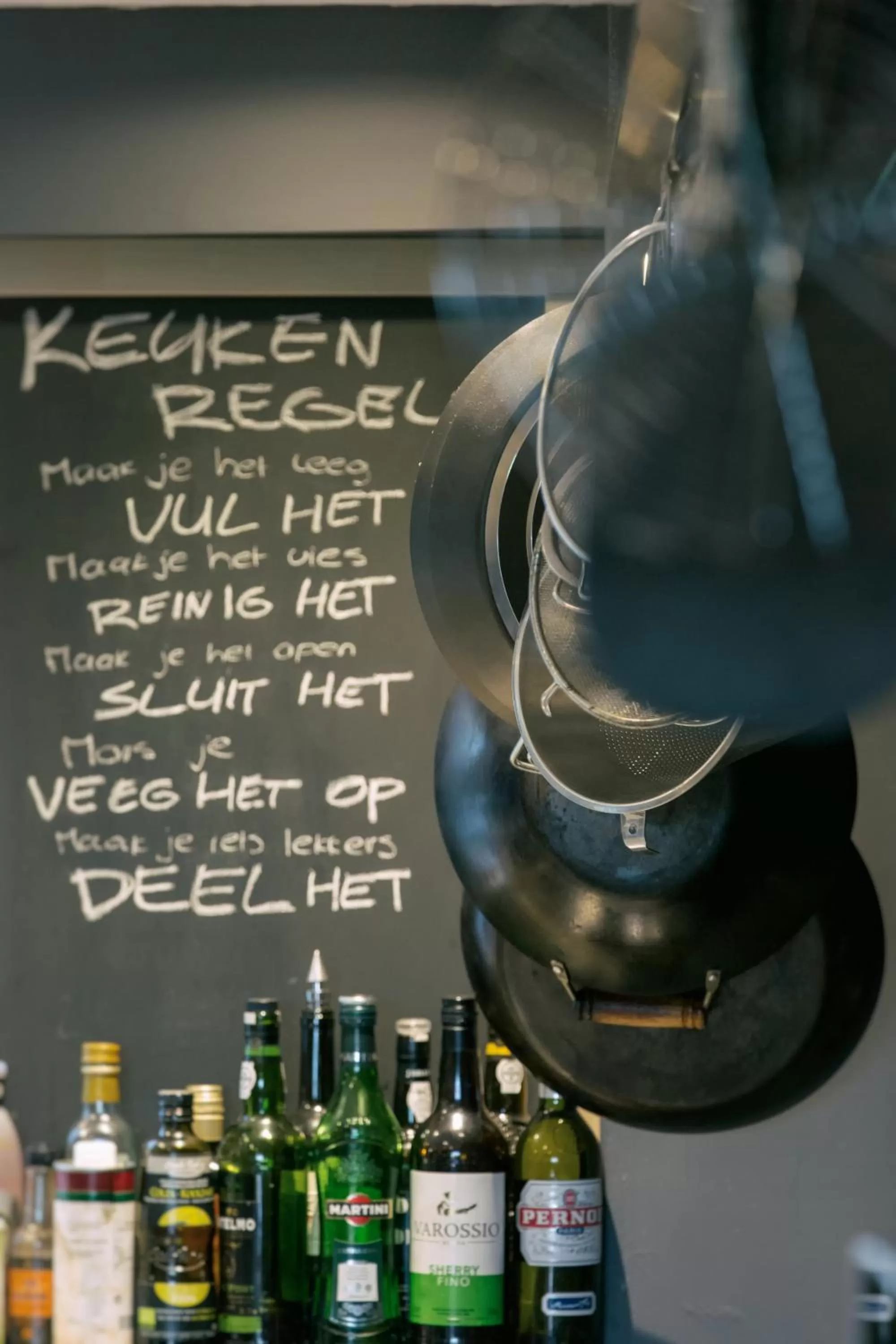 kitchen in Bed and Breakfast Bedstay op 8