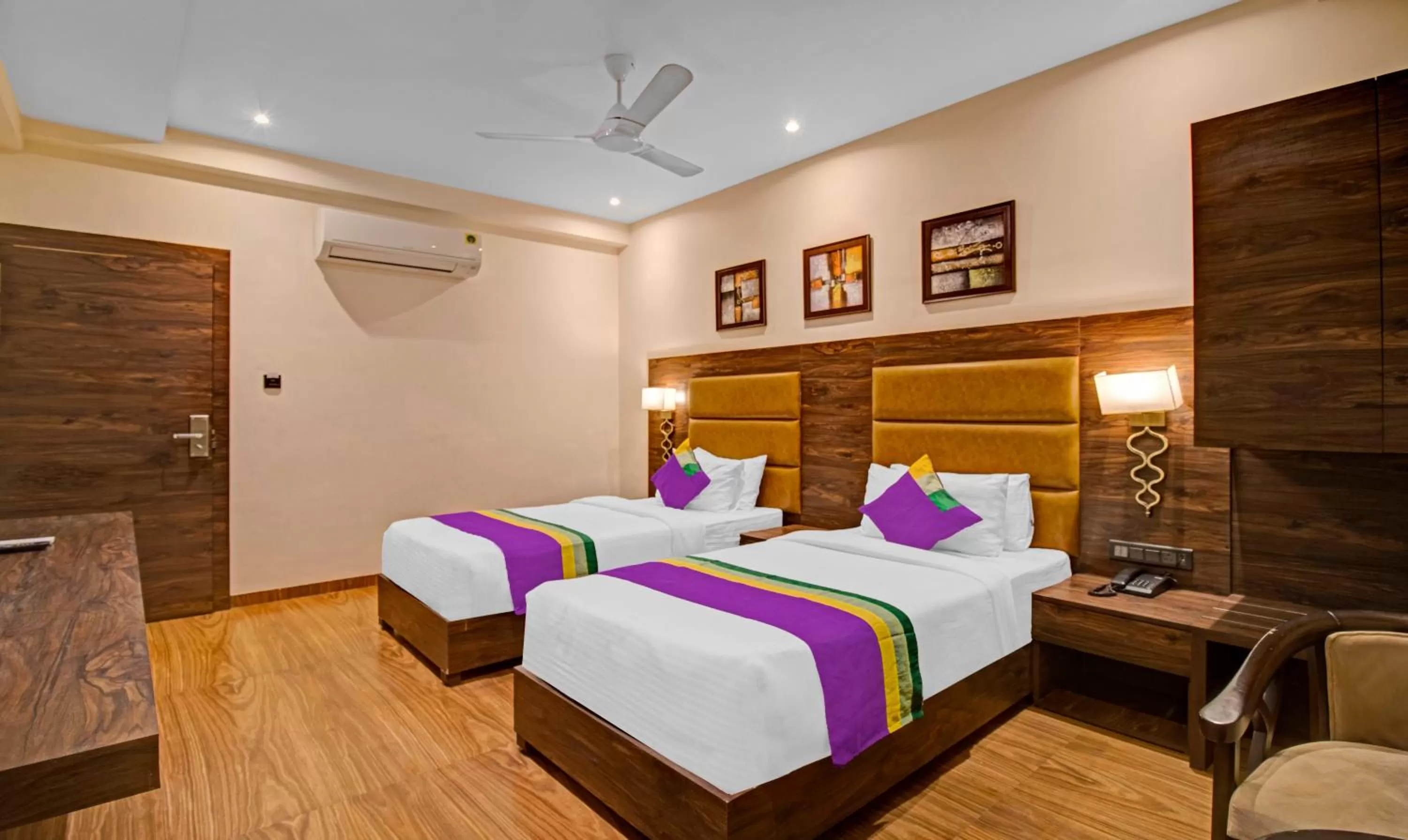 Bedroom, Bed in Treebo Premium Median Inn