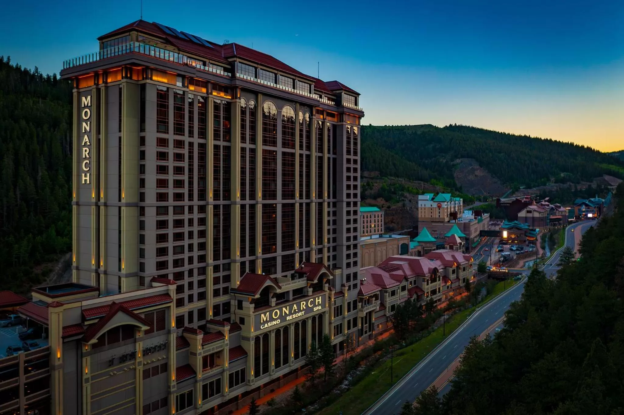 Property building in Monarch Casino Resort Spa