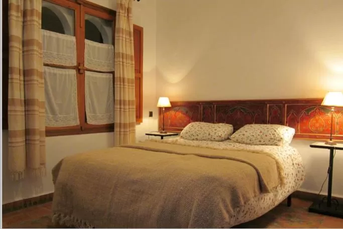 Bed in Hôtel Ras El Maa