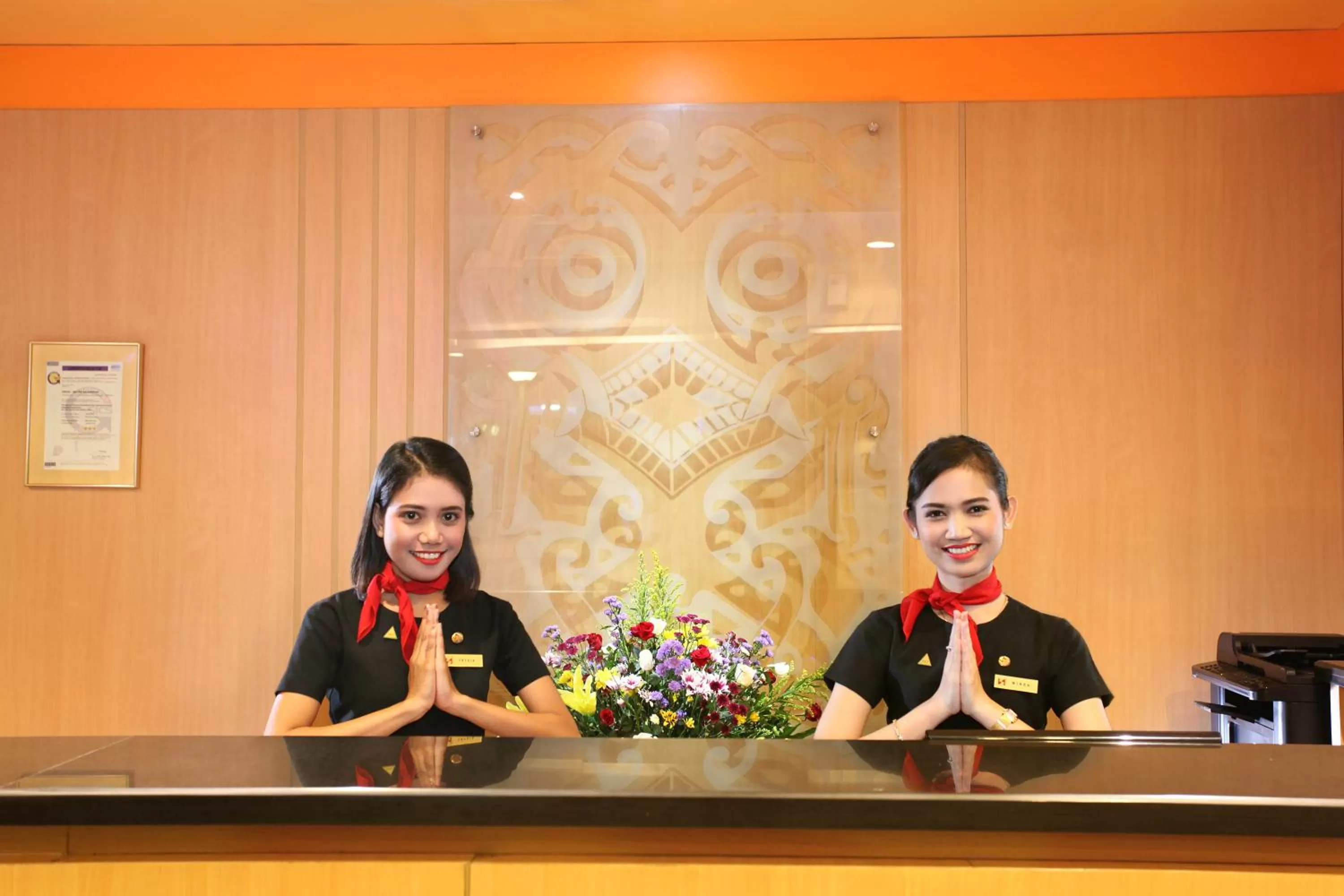 Lobby or reception in Swiss-Belinn Balikpapan