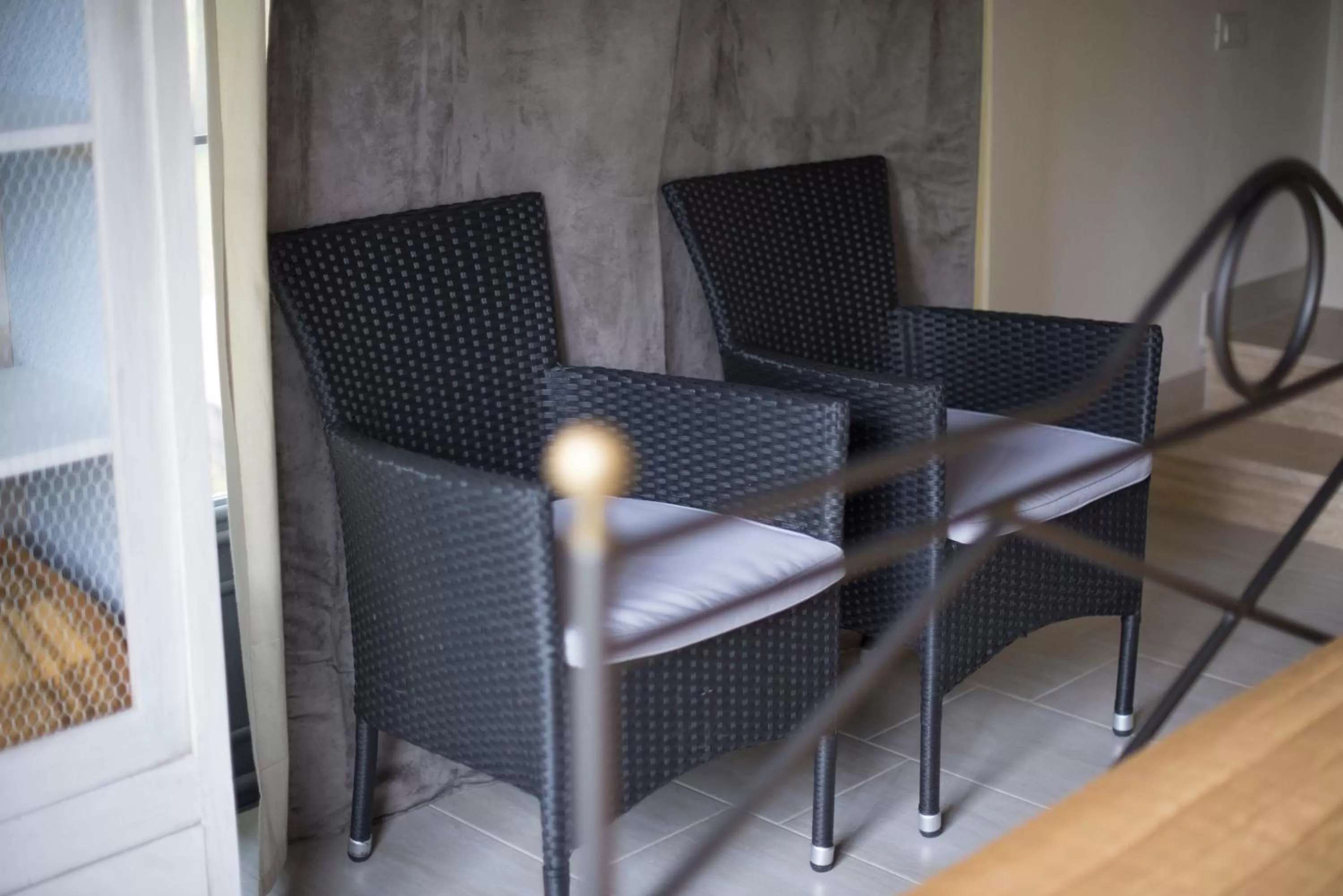 Decorative detail in Villa Franca in Franciacorta