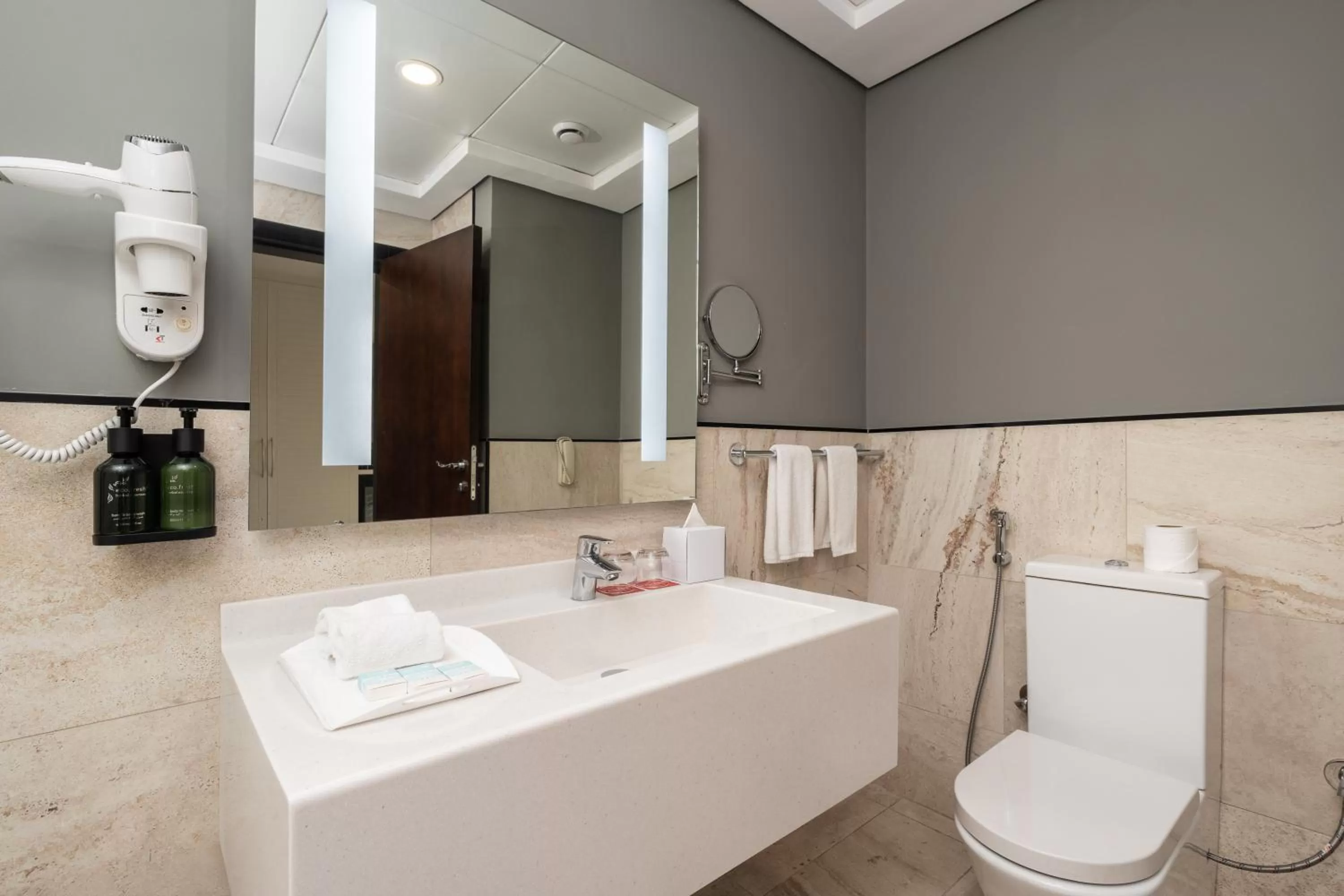 Toilet in Ramada by Wyndham Dubai Barsha Heights