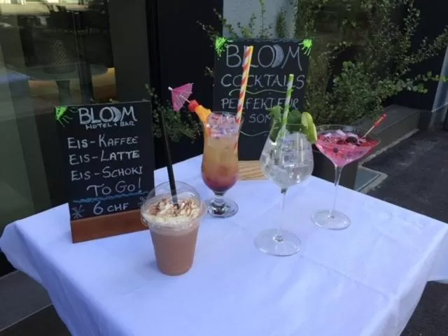 Restaurant/places to eat in BLOOM Boutique Hotel & Lounge Basel