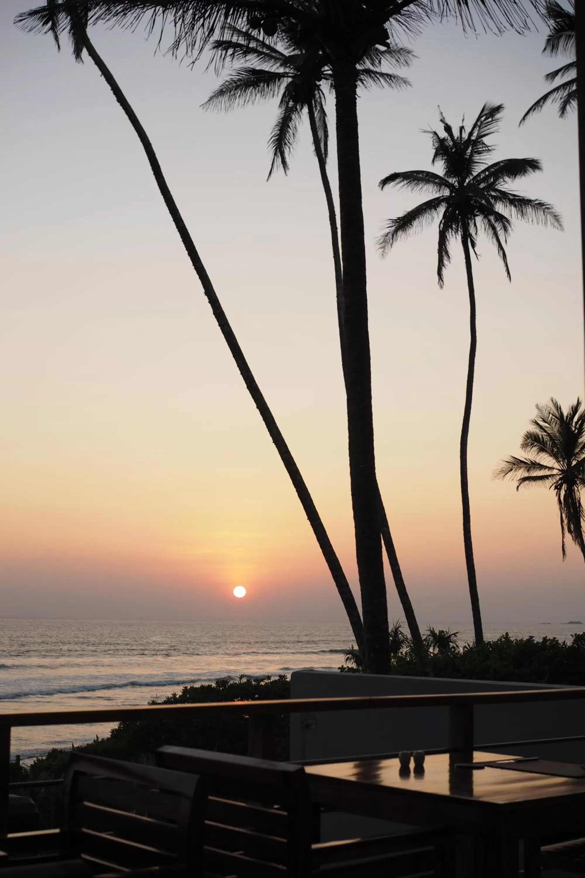 Dining area in The Seascape