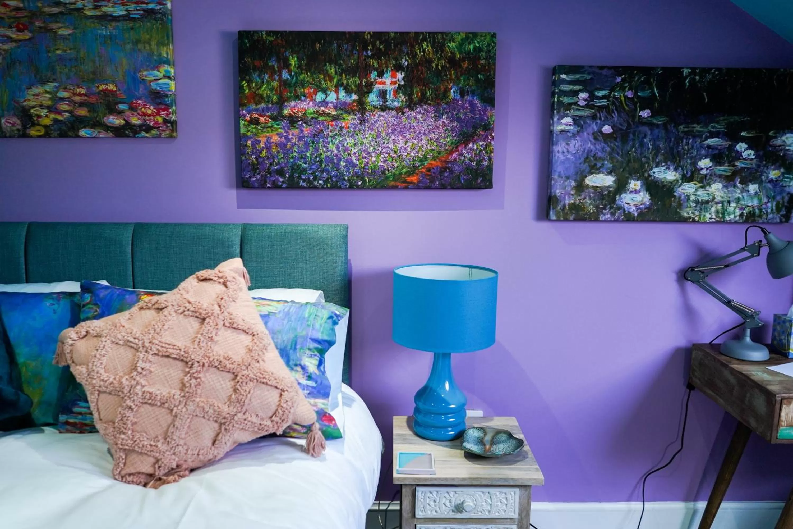 Bedroom in The Art Bank