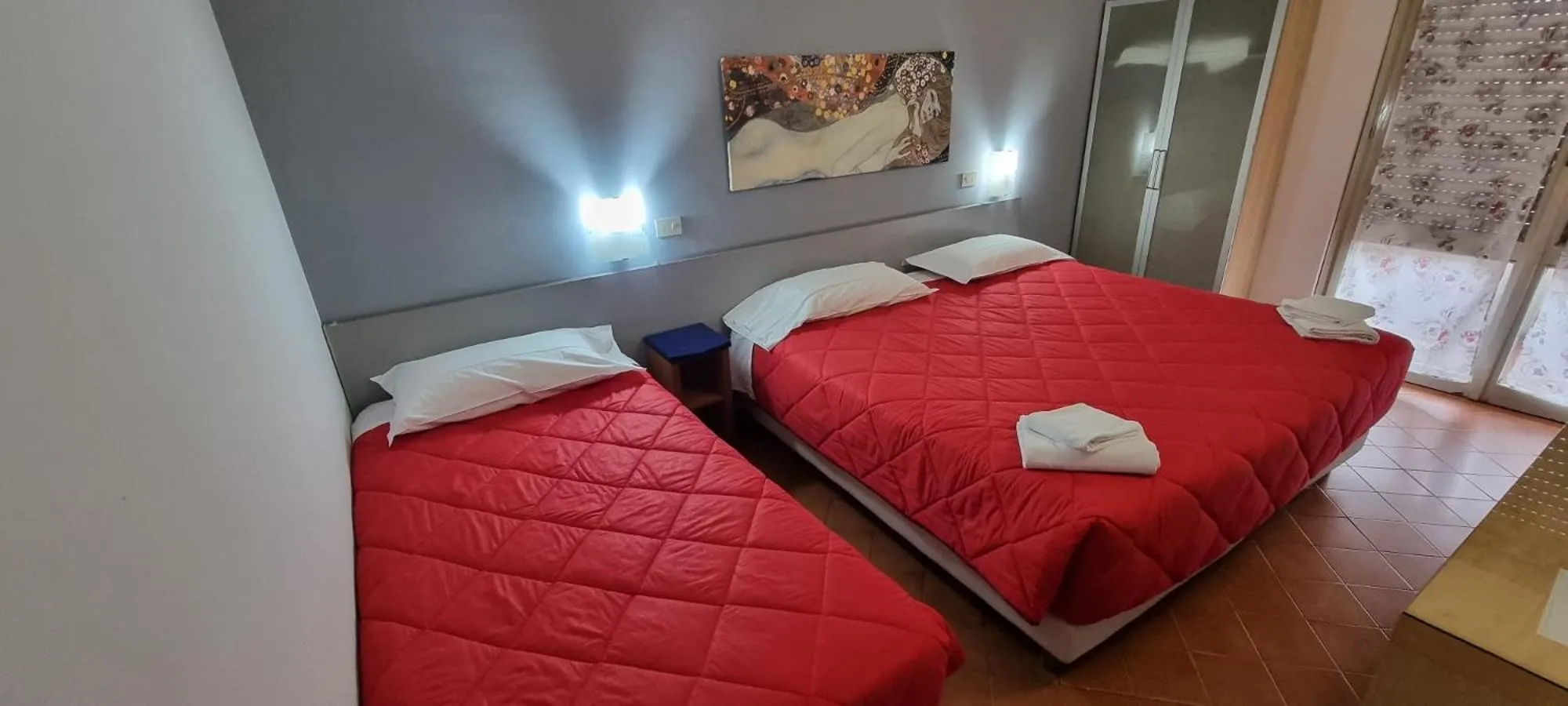 Bed in Hotel Indicatore