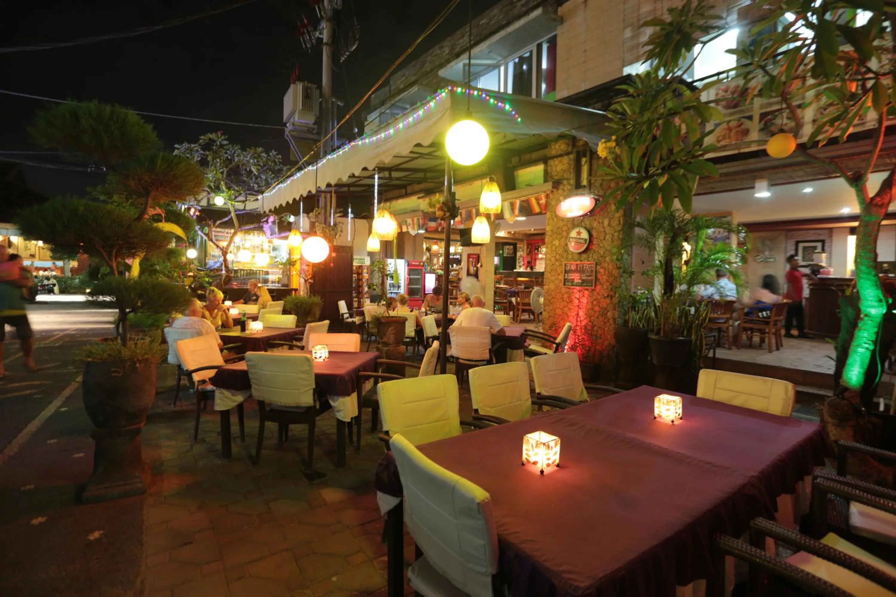 Sunset in La Walon Hotel