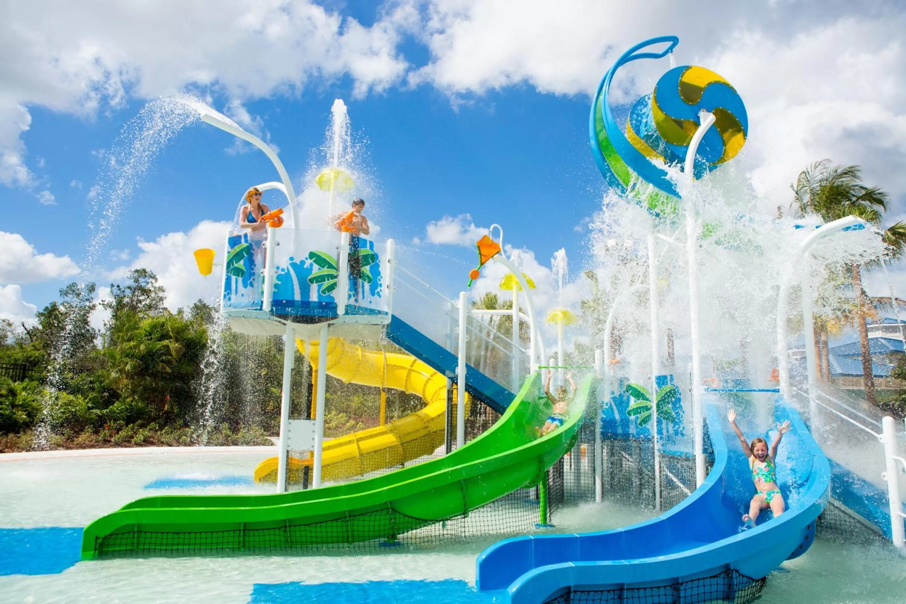 Aqua park in The Grove Resort & Water Park Orlando