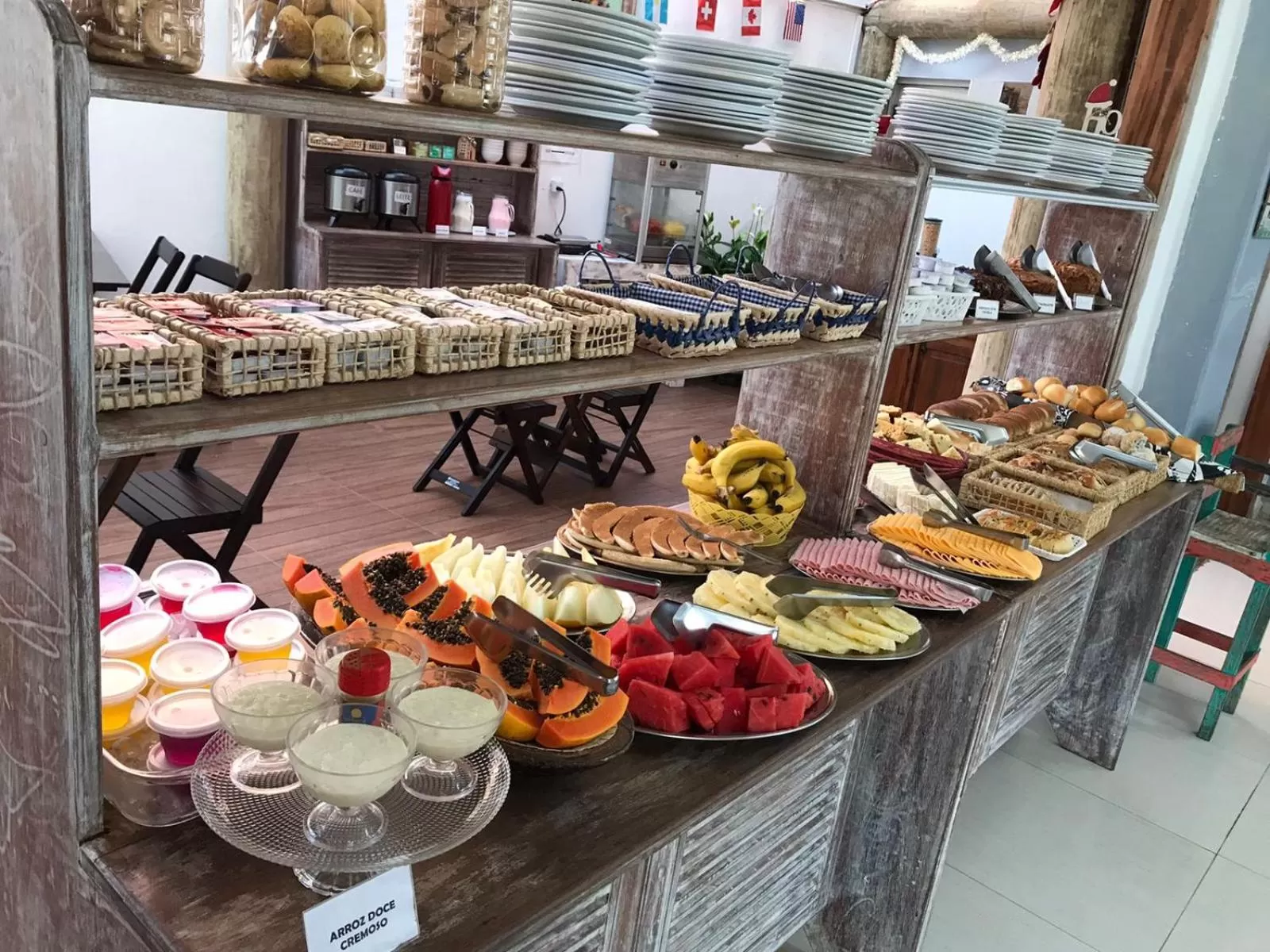 Breakfast in Hotel e Pousada Pouso54