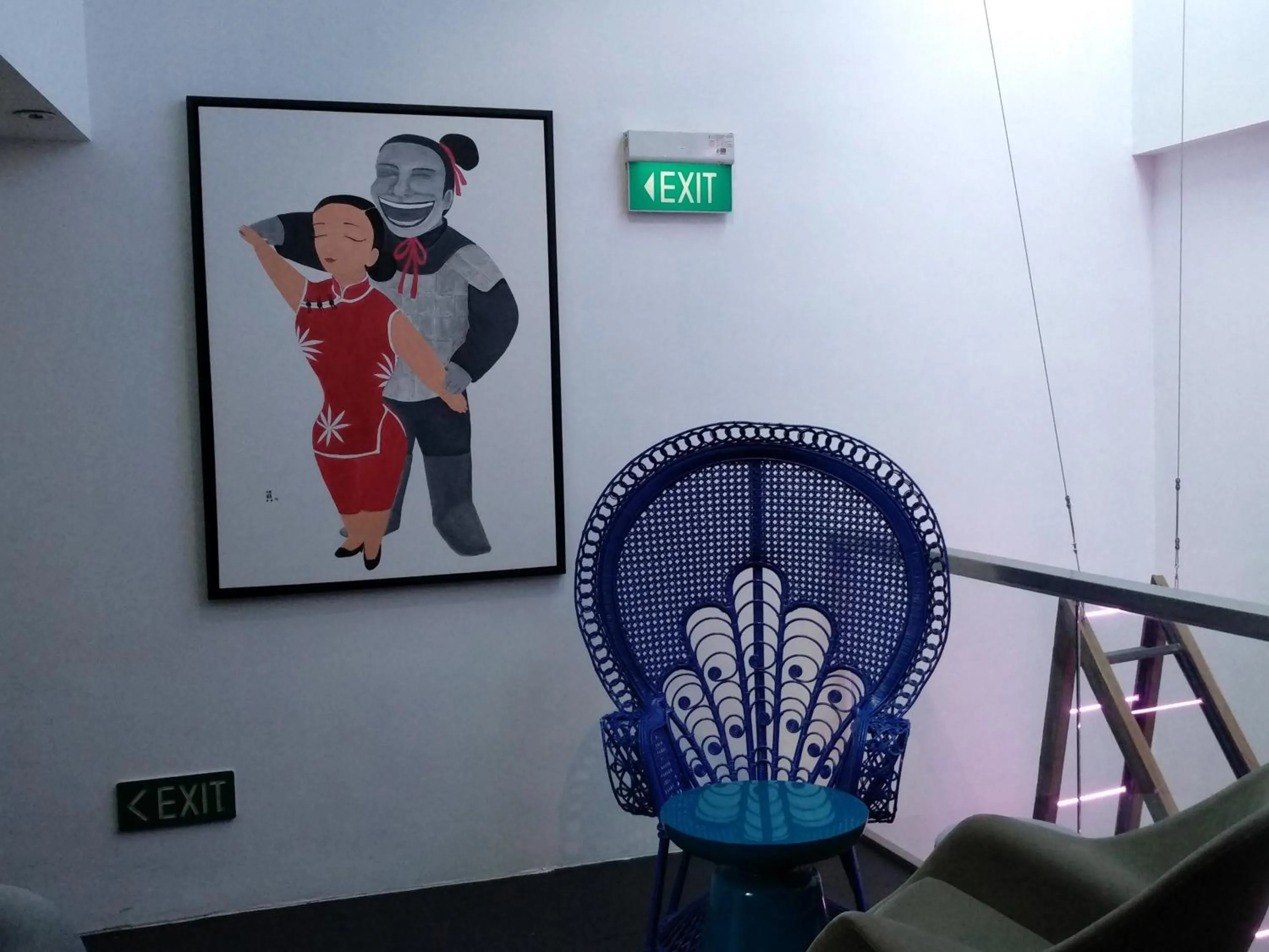 Decorative detail in Hi Hotel