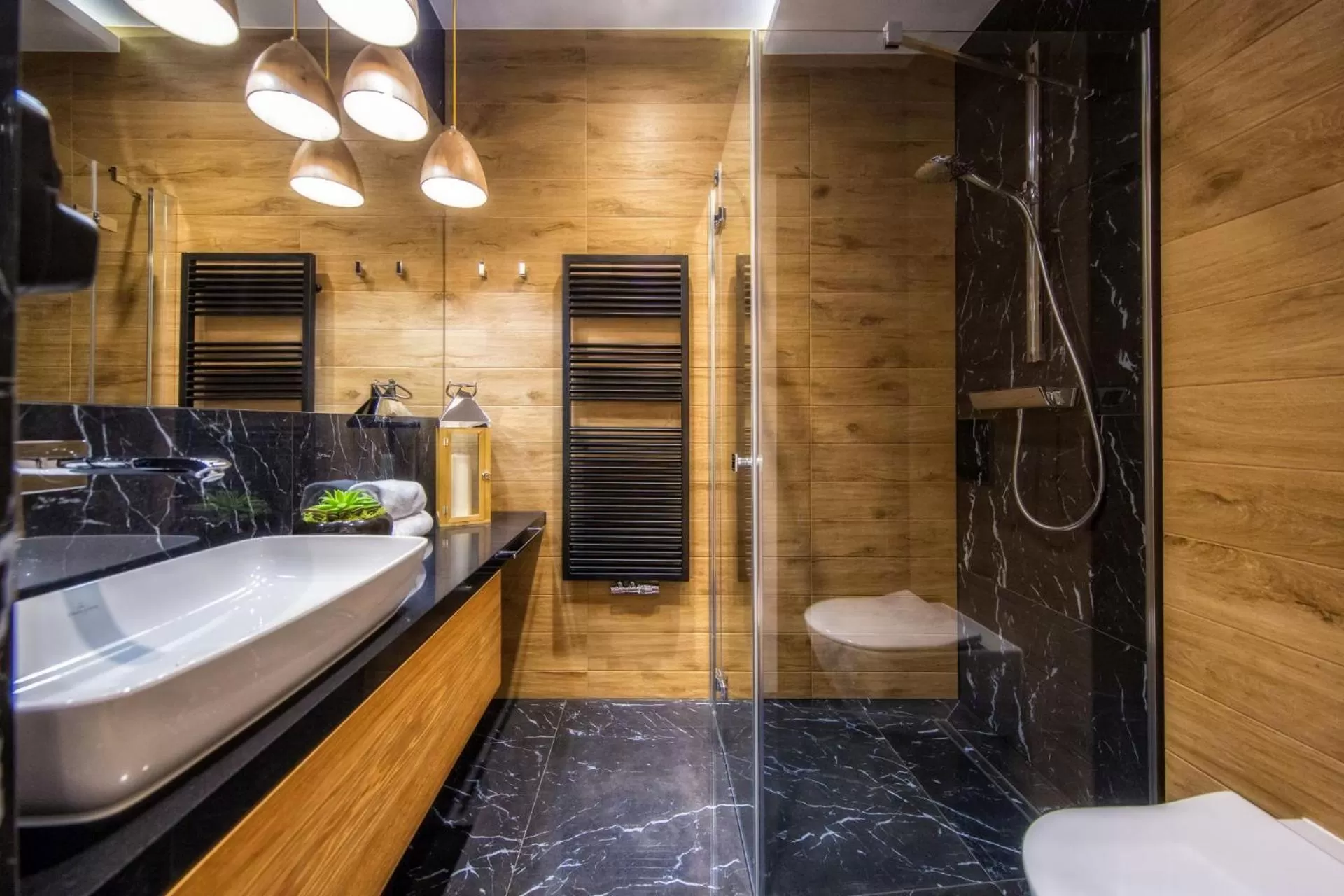 Bathroom in Aparthotel Giewont