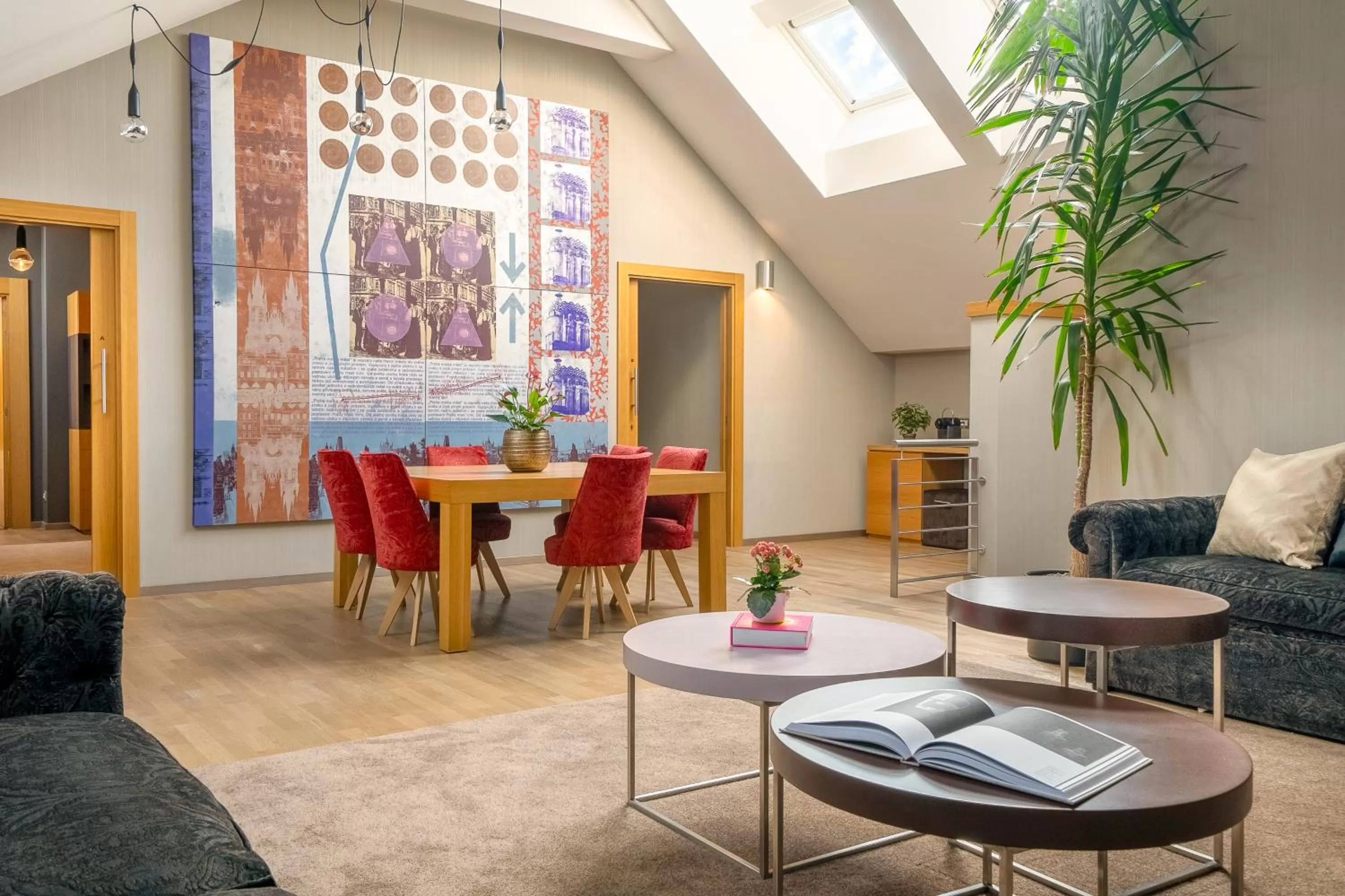 Living room in INNSiDE by Meliá Prague Old Town