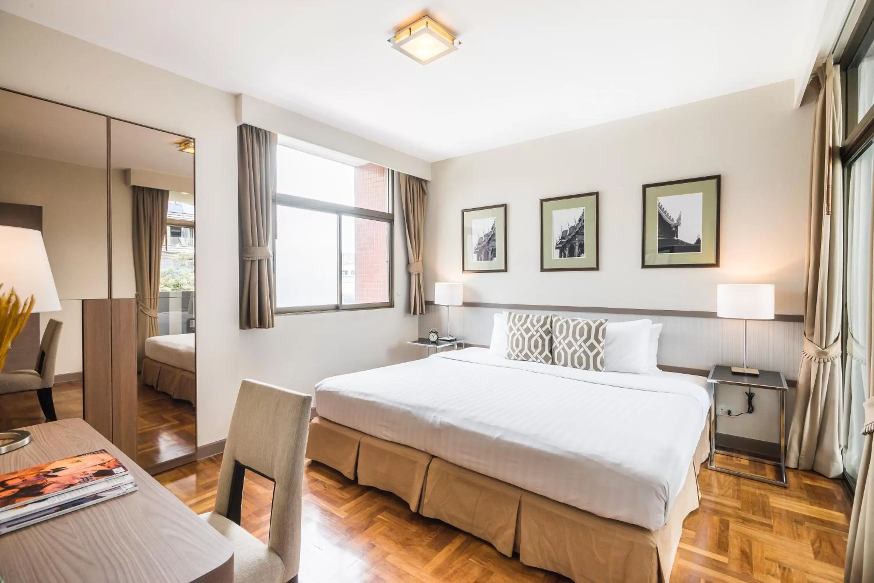 Bedroom, Bed in Asoke Residence Sukhumvit by UHG