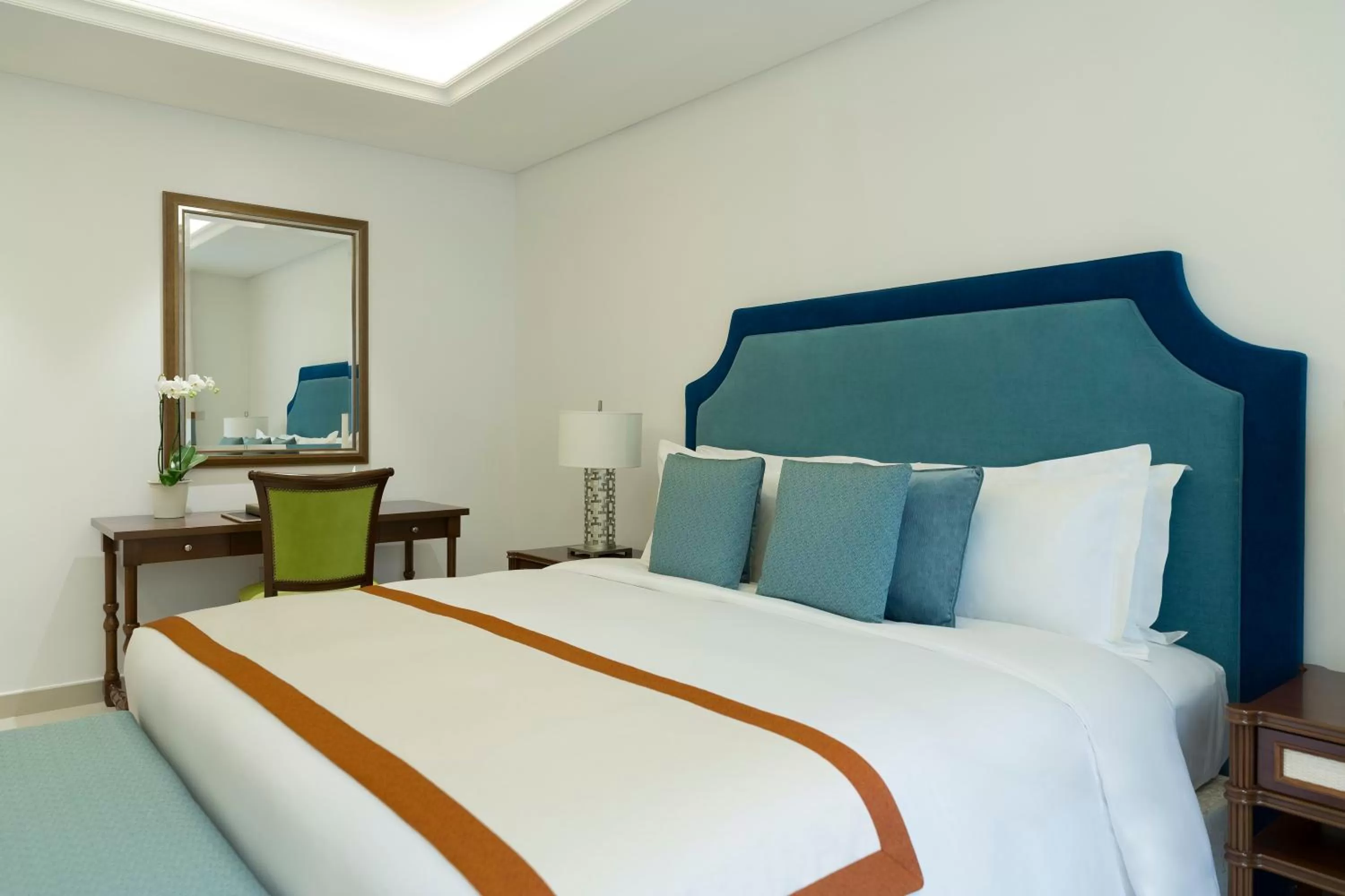 Bed in Al Najada Doha Hotel Apartments by Oaks