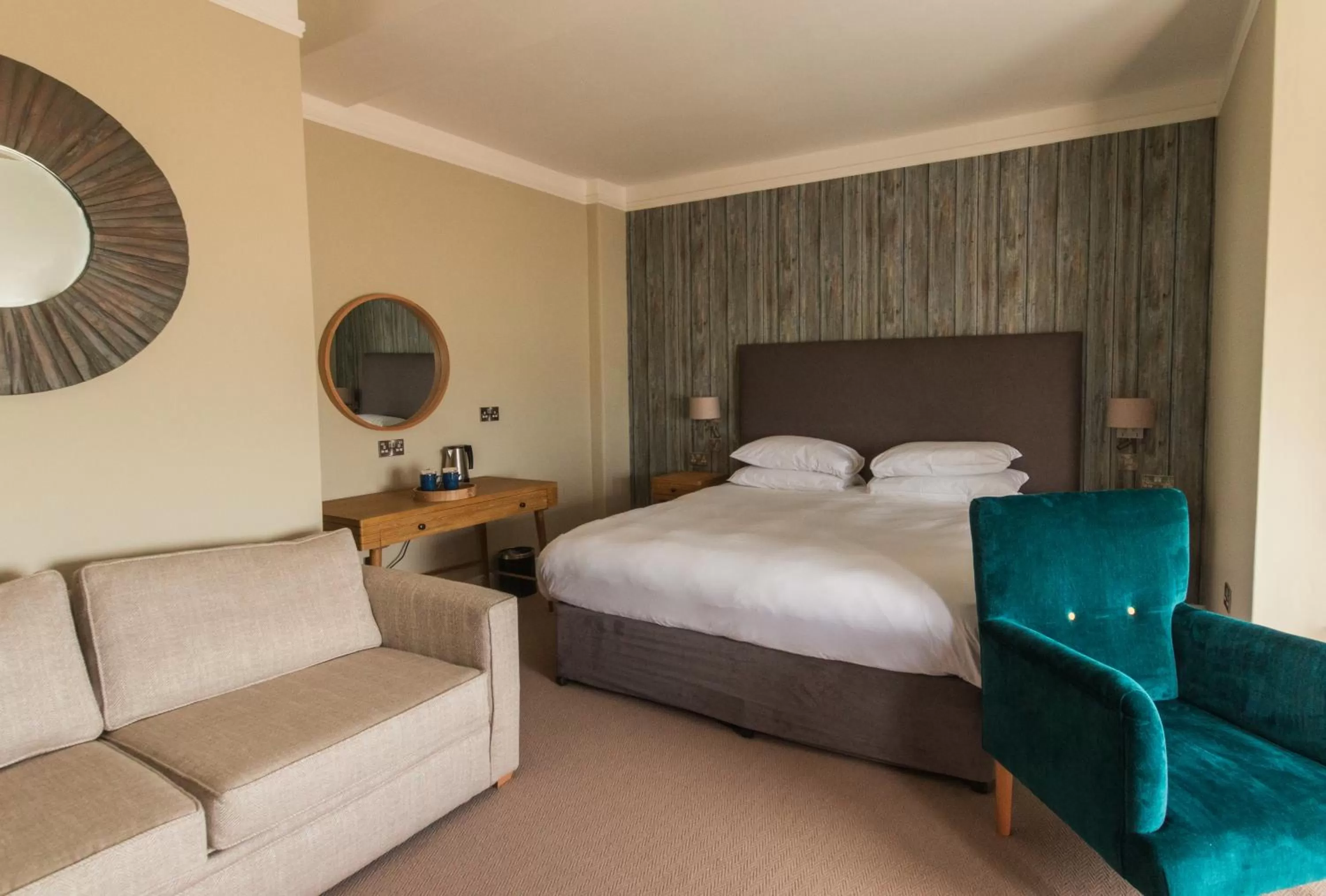 Decorative detail, Bed in The Brudenell