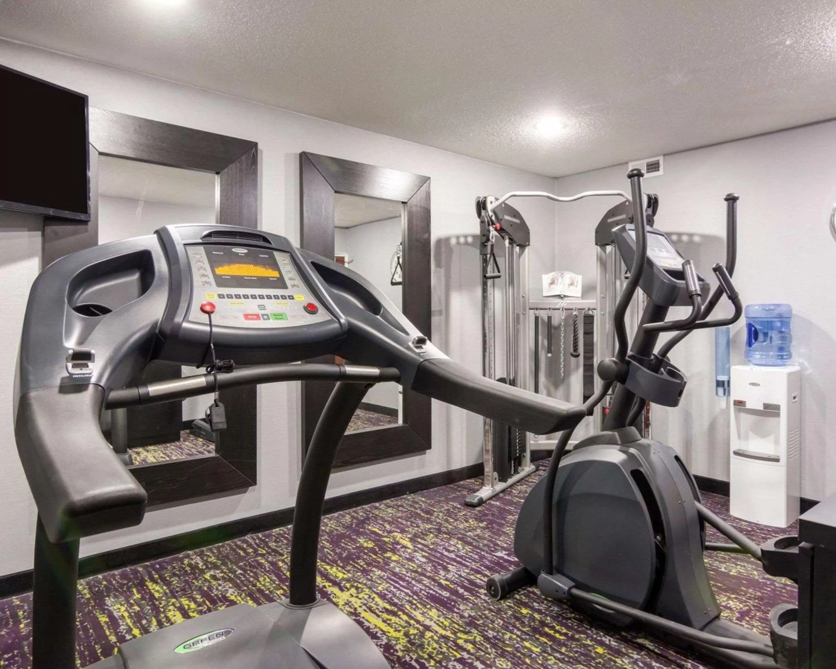 Fitness centre/facilities in Quality Inn & Suites Ashland near Kings Dominion