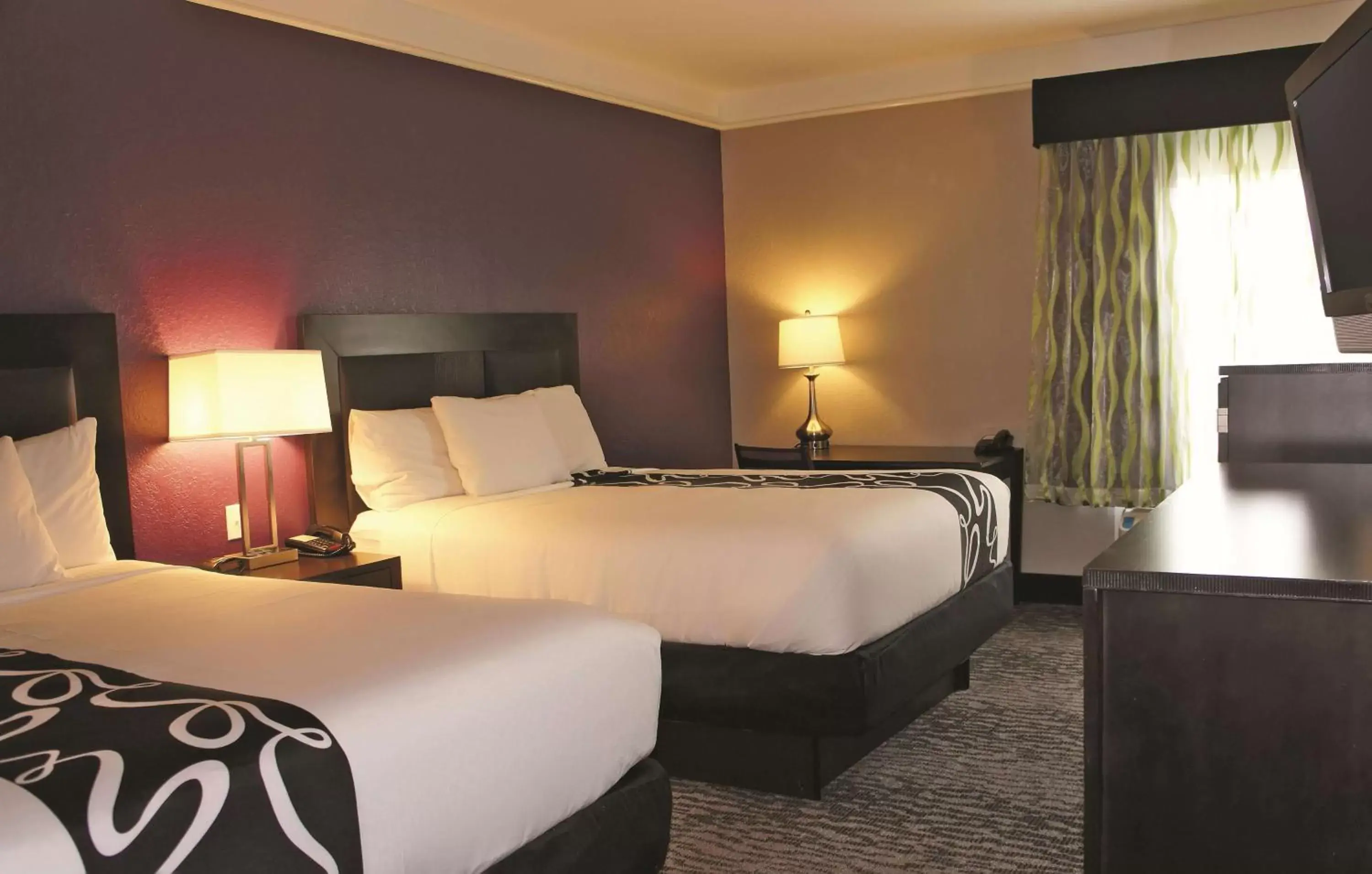 Queen Room with Two Queen Beds and Roll-In Shower - Mobility/Hearing Accessible - Non-Smoking in La Quinta by Wyndham Pearland Queen Room with Two Queen Beds and Roll-In Shower - Mobility/Hearing Accessible - Non-Smoking in La Quinta by Wyndham Pearland