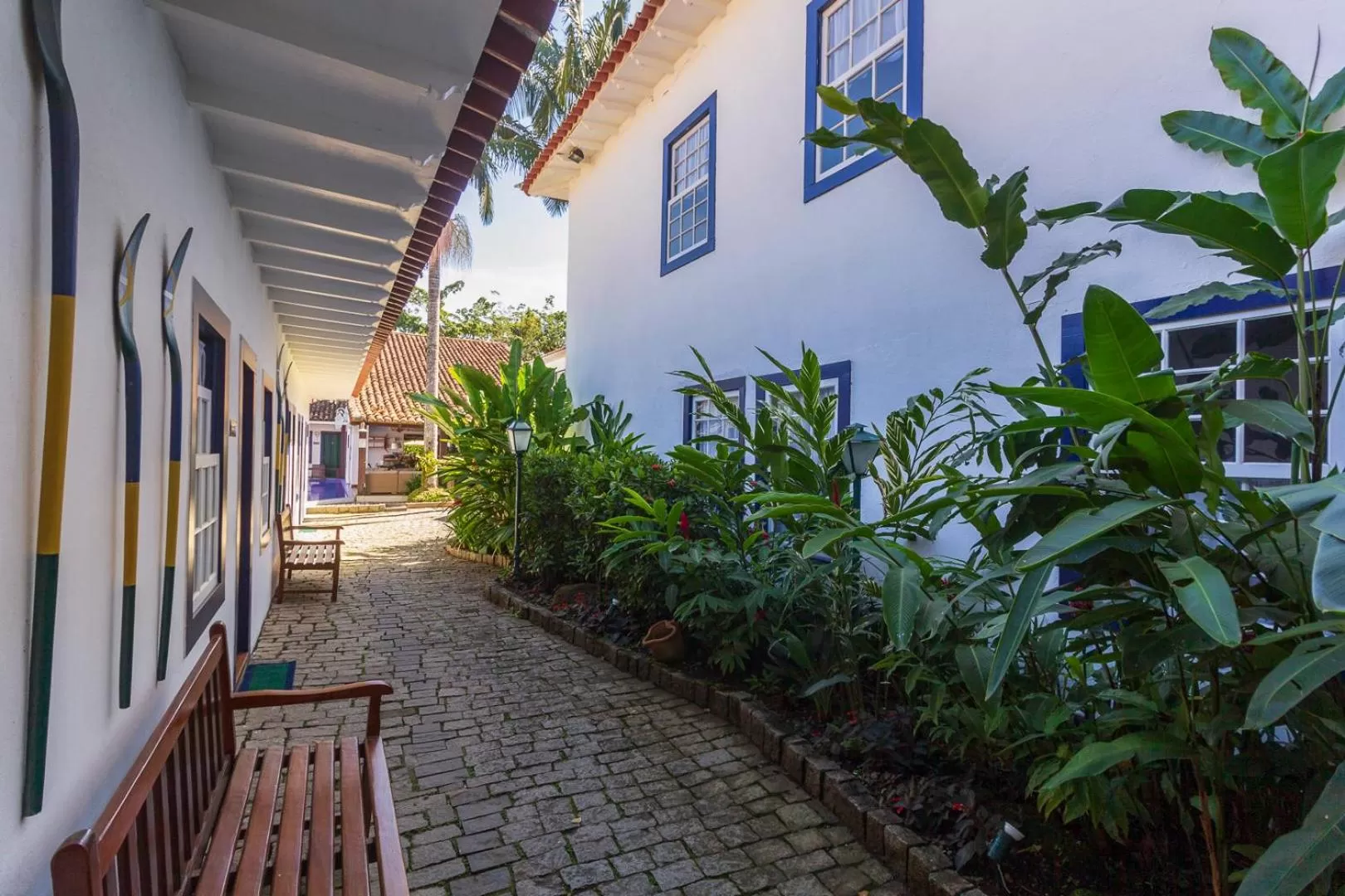 Garden in Pousada Porto Imperial