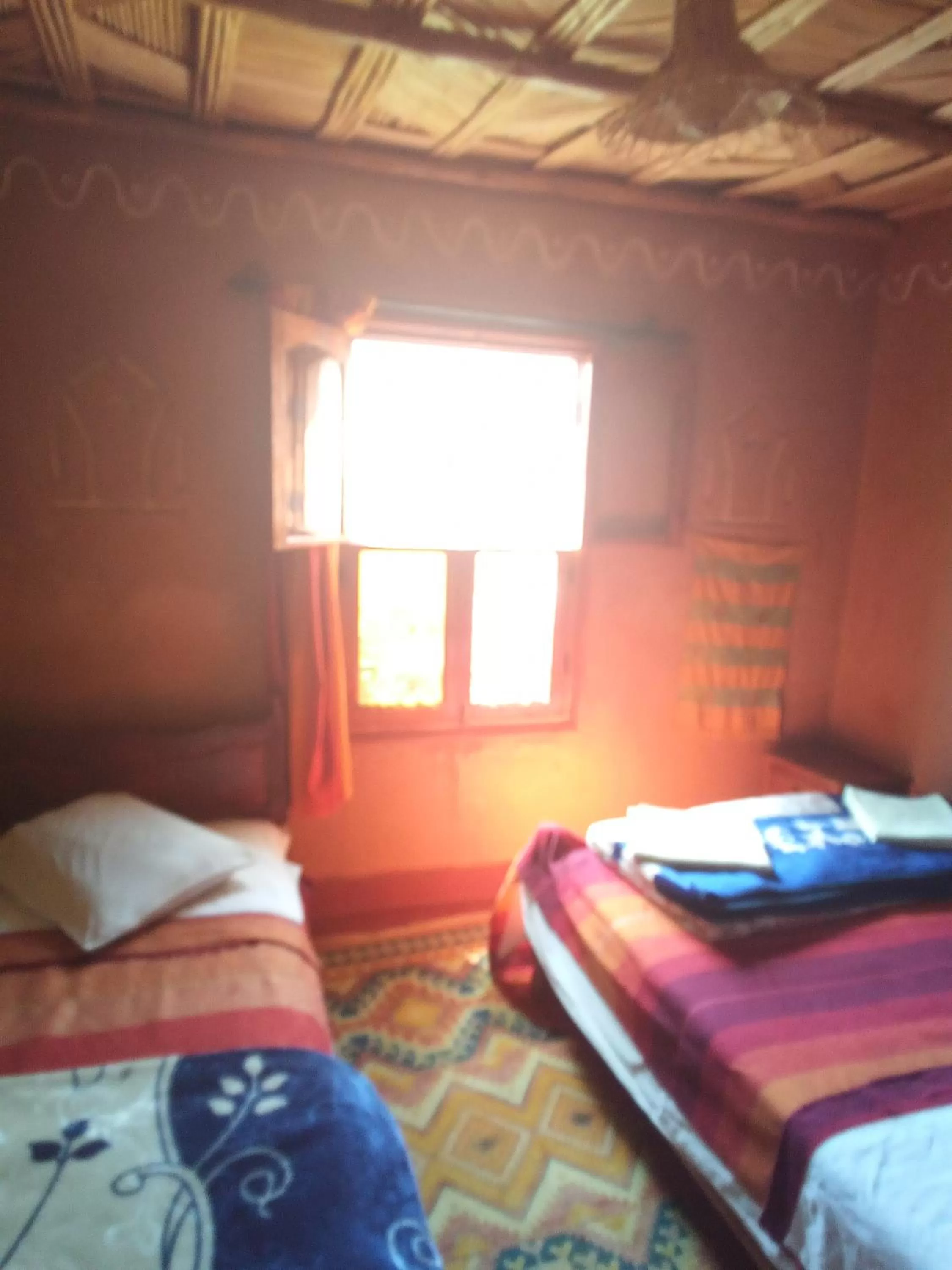 Bed in Maison d'Hôte Valentine