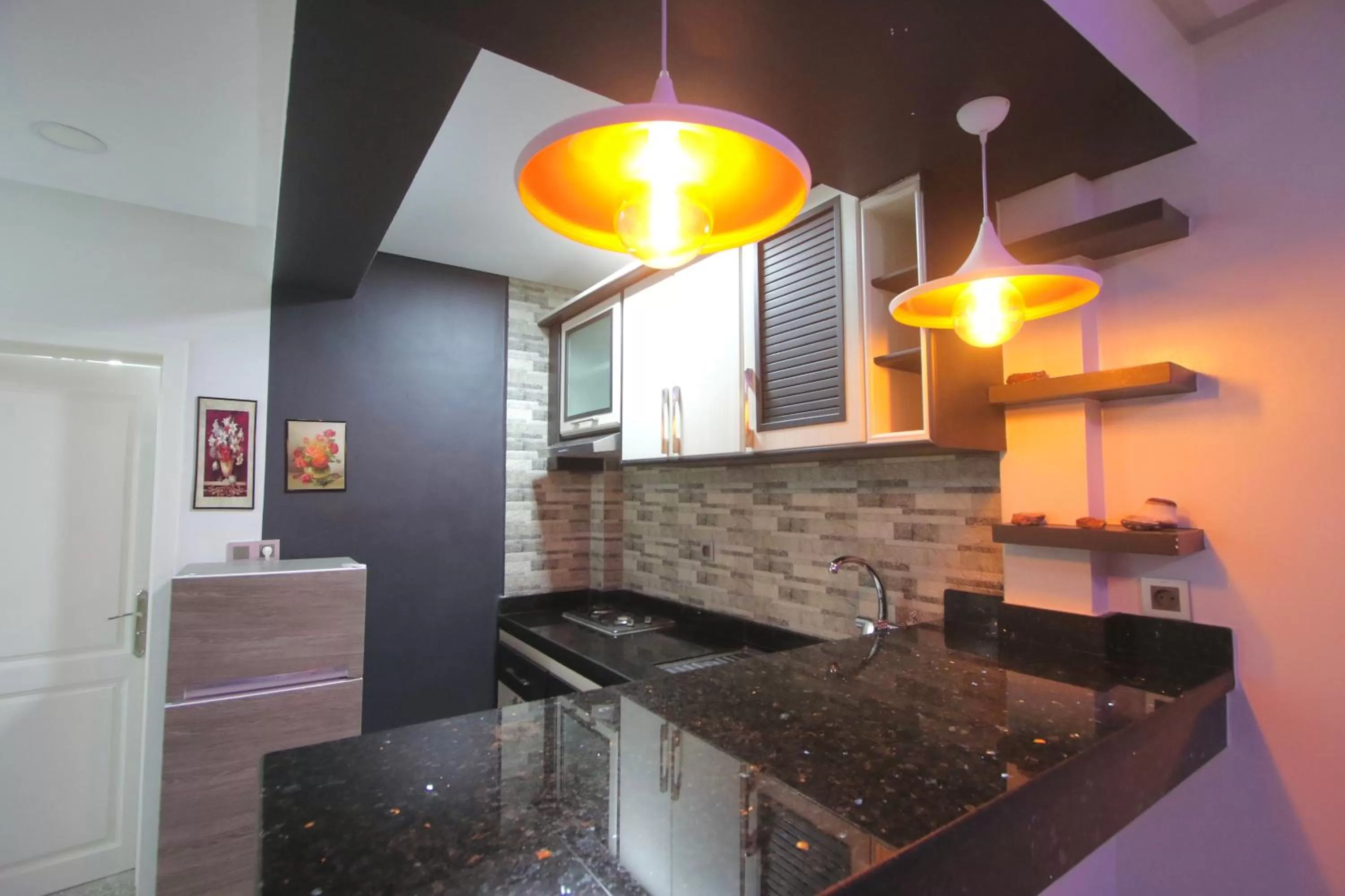 Kitchen or kitchenette in Dakhla White Hotel