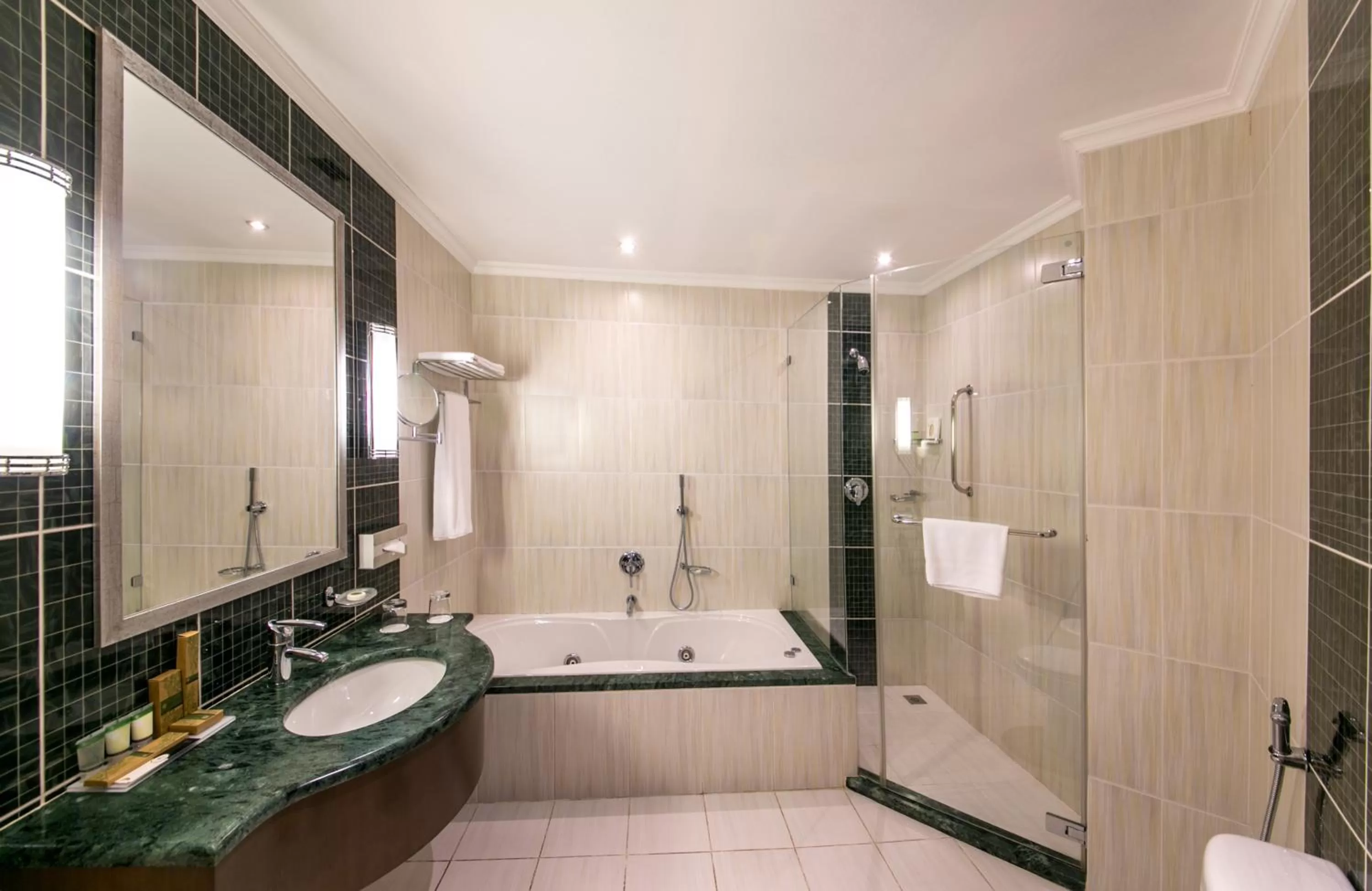 Shower in Copthorne Al Jahra Hotel & Resort