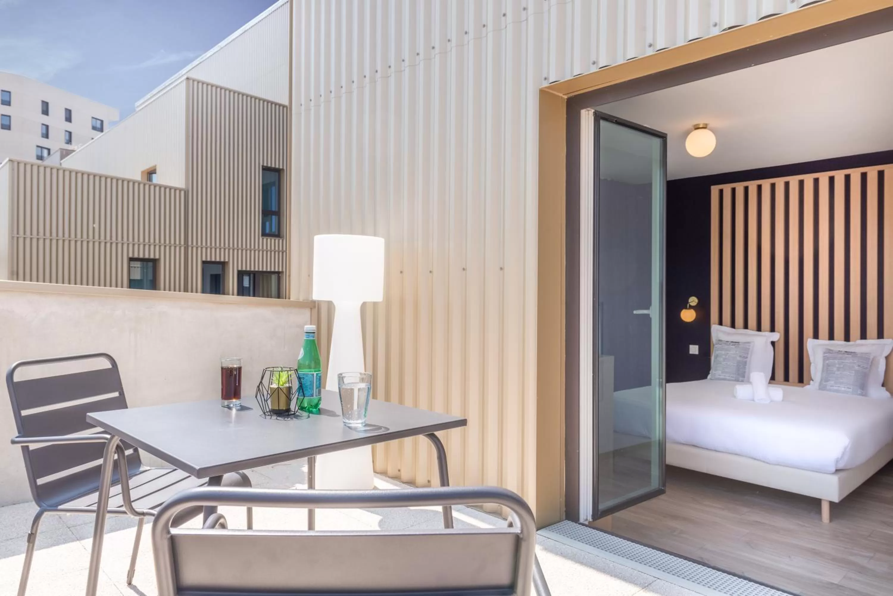 Balcony/Terrace in The Originals Résidence Le Monde Paris Ivry Confluence