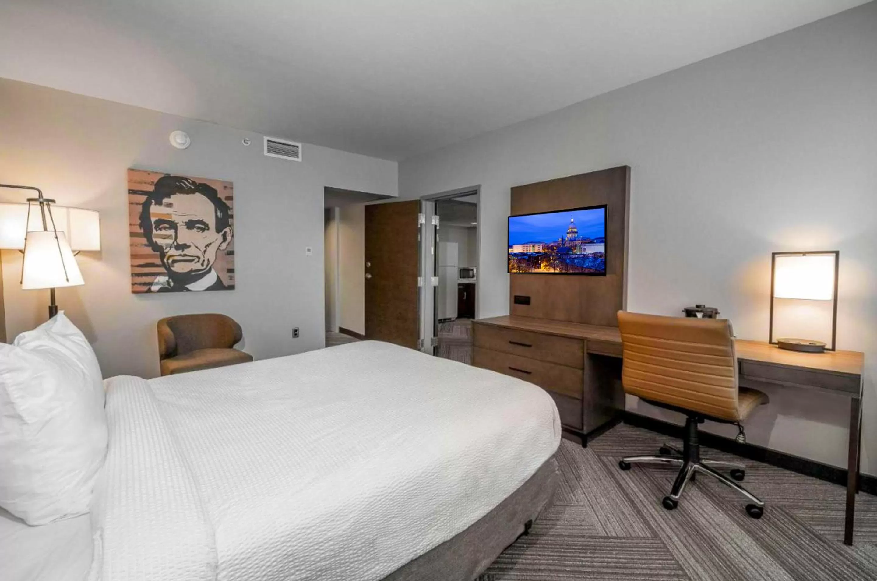 Bed in State House Inn, Trademark Collection by Wyndham