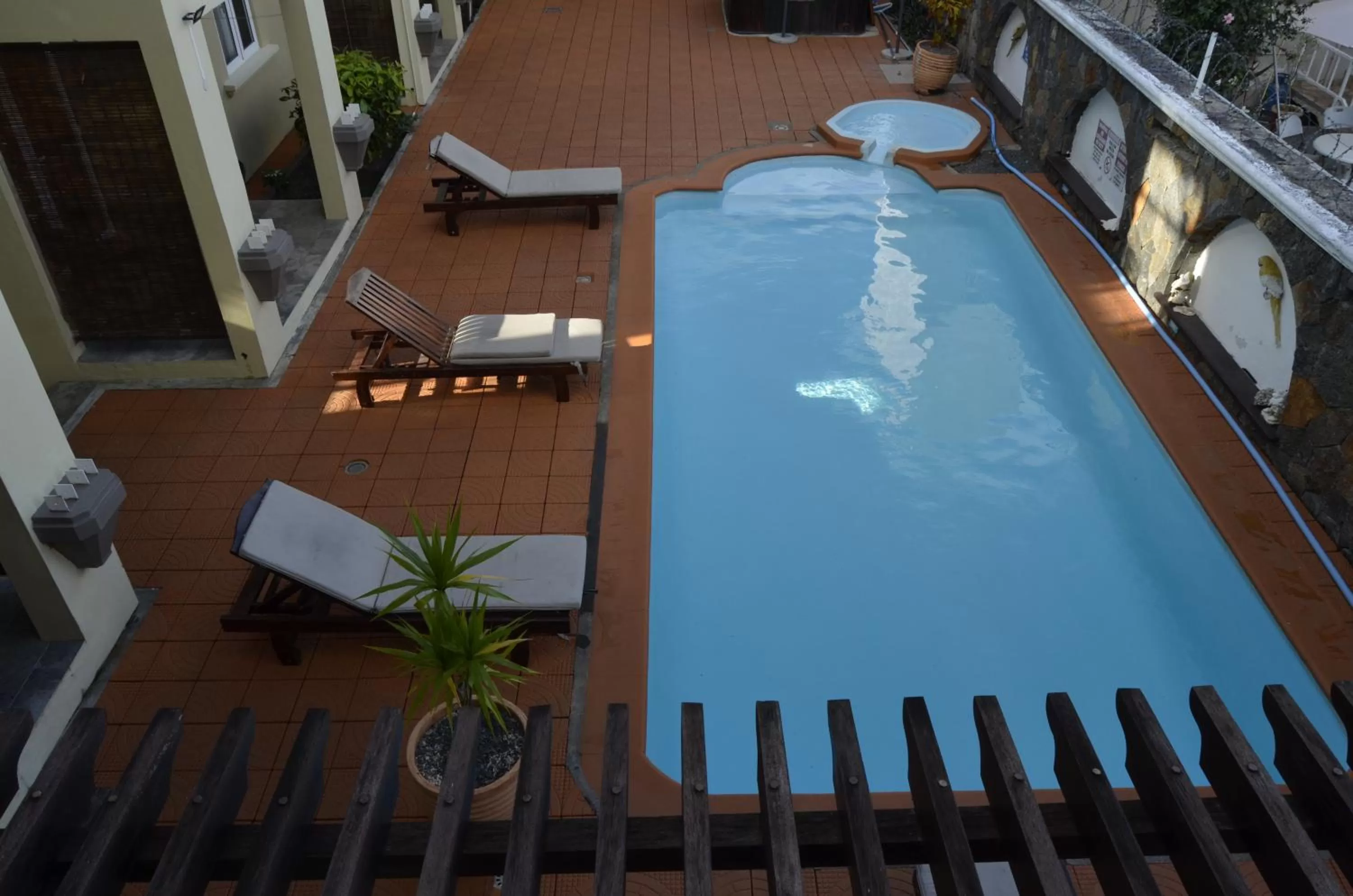 Pool view in Villa Narmada