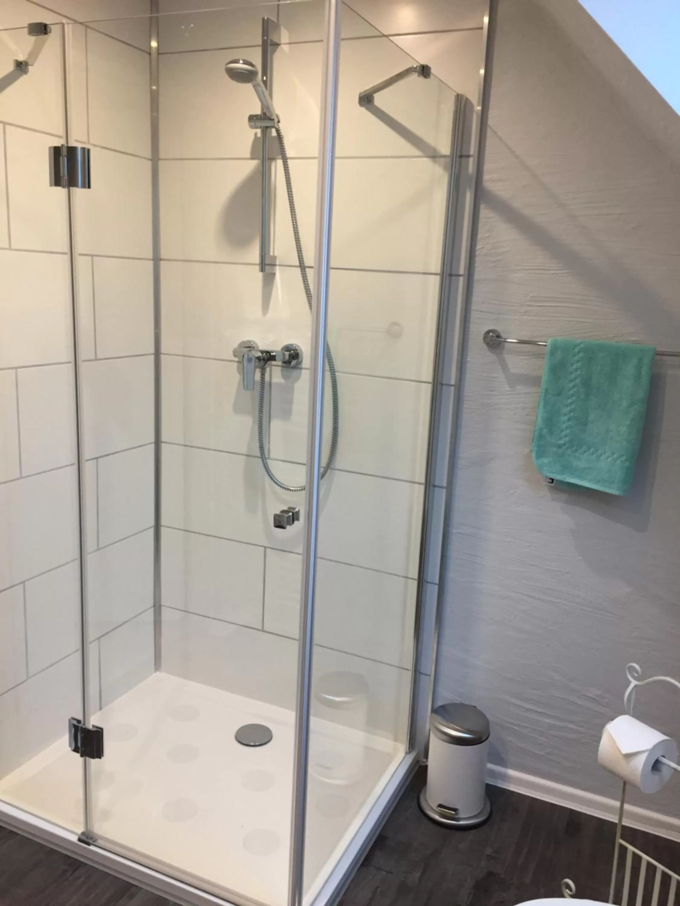 Bathroom in B&B Worpsweder Blick