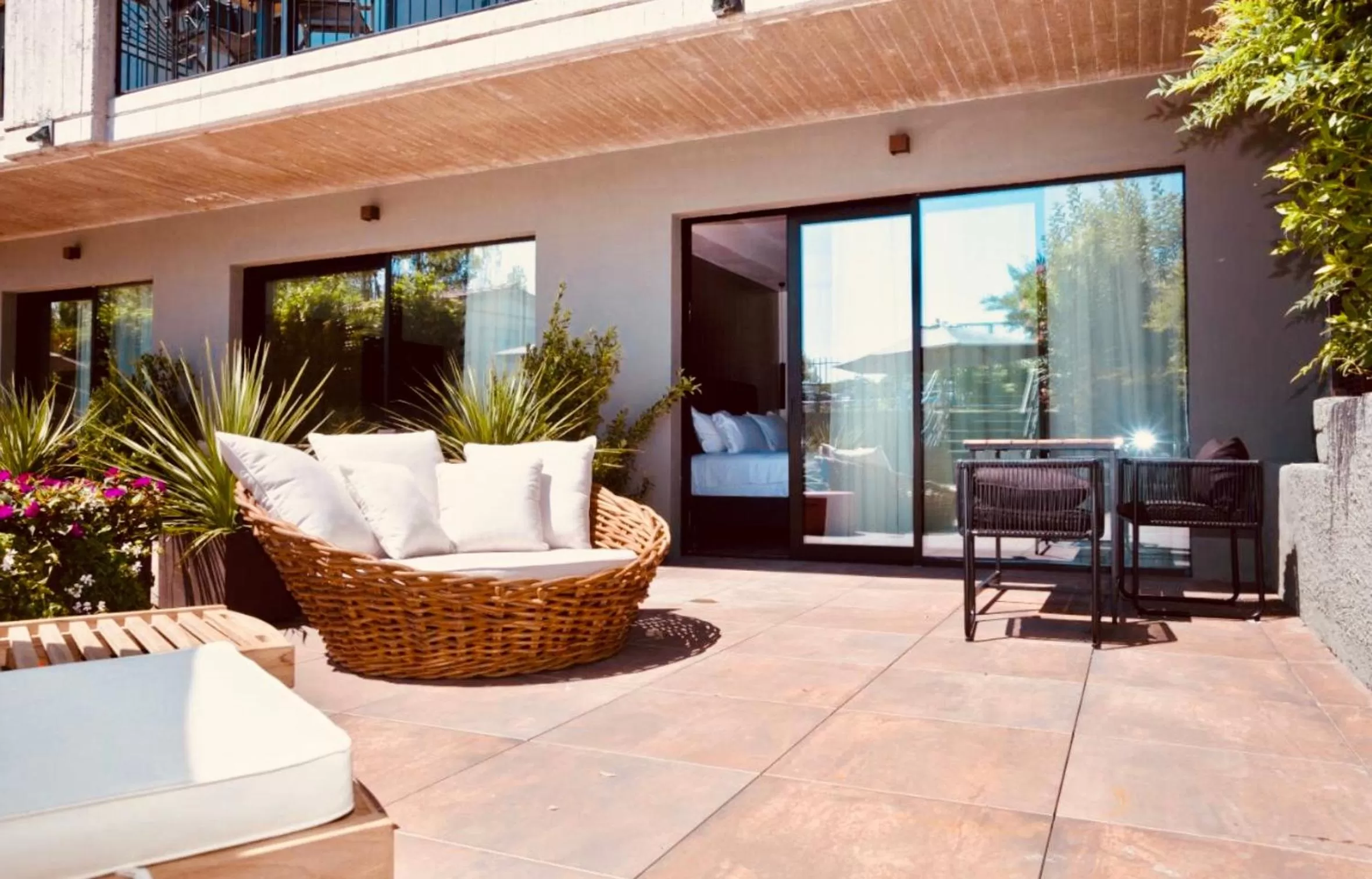 Balcony/Terrace in Boutique Hotel Sirmione