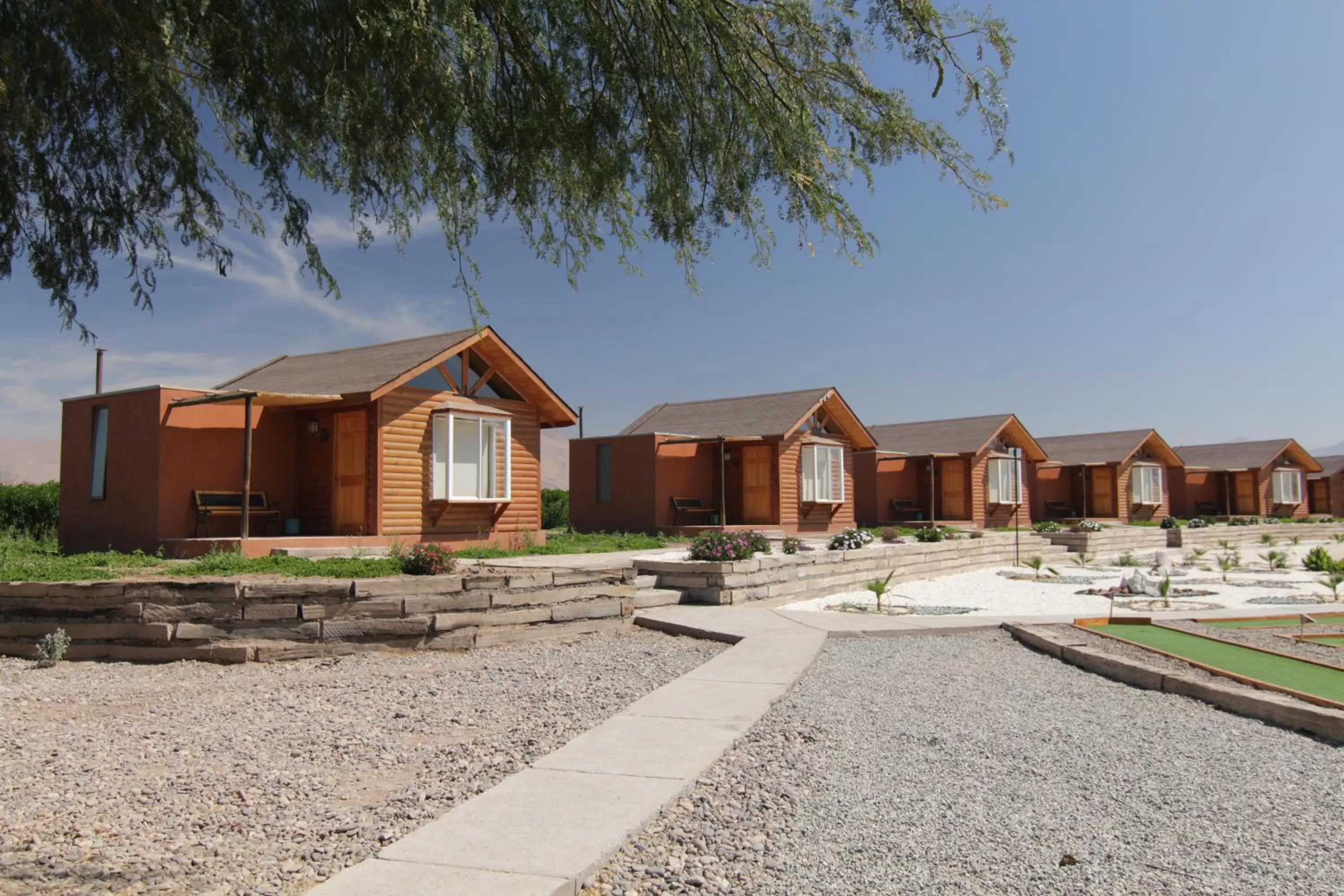 Patio, Property Building in Hotel El Bramador