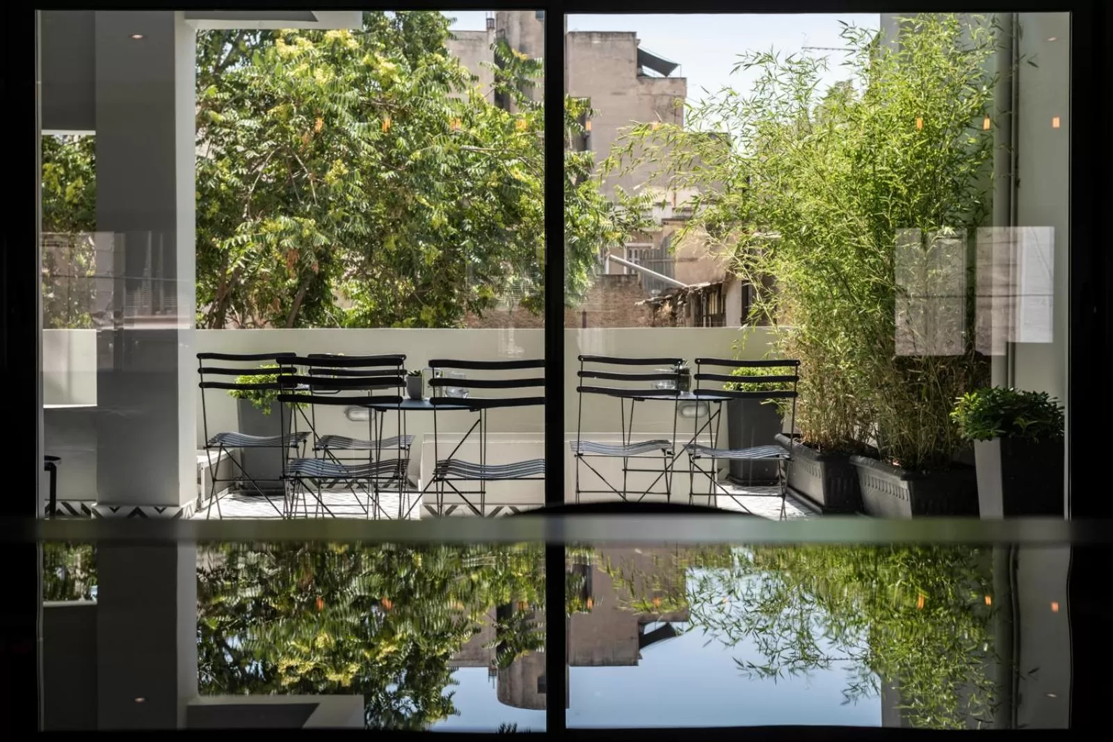 Patio in Play Theatrou Athens a member of Brown Hotels