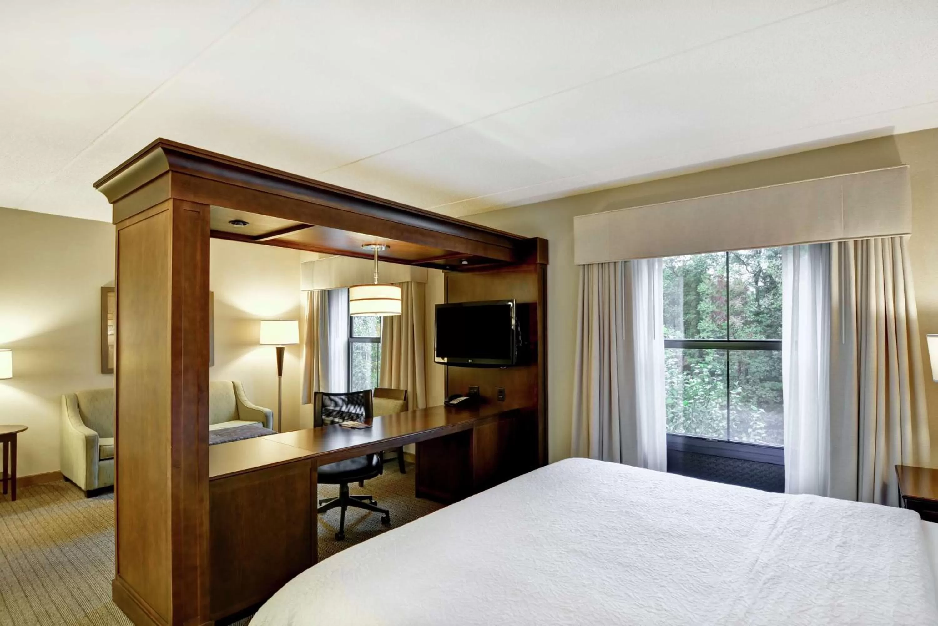 Bedroom, Bed in Hampton Inn Tunkhannock