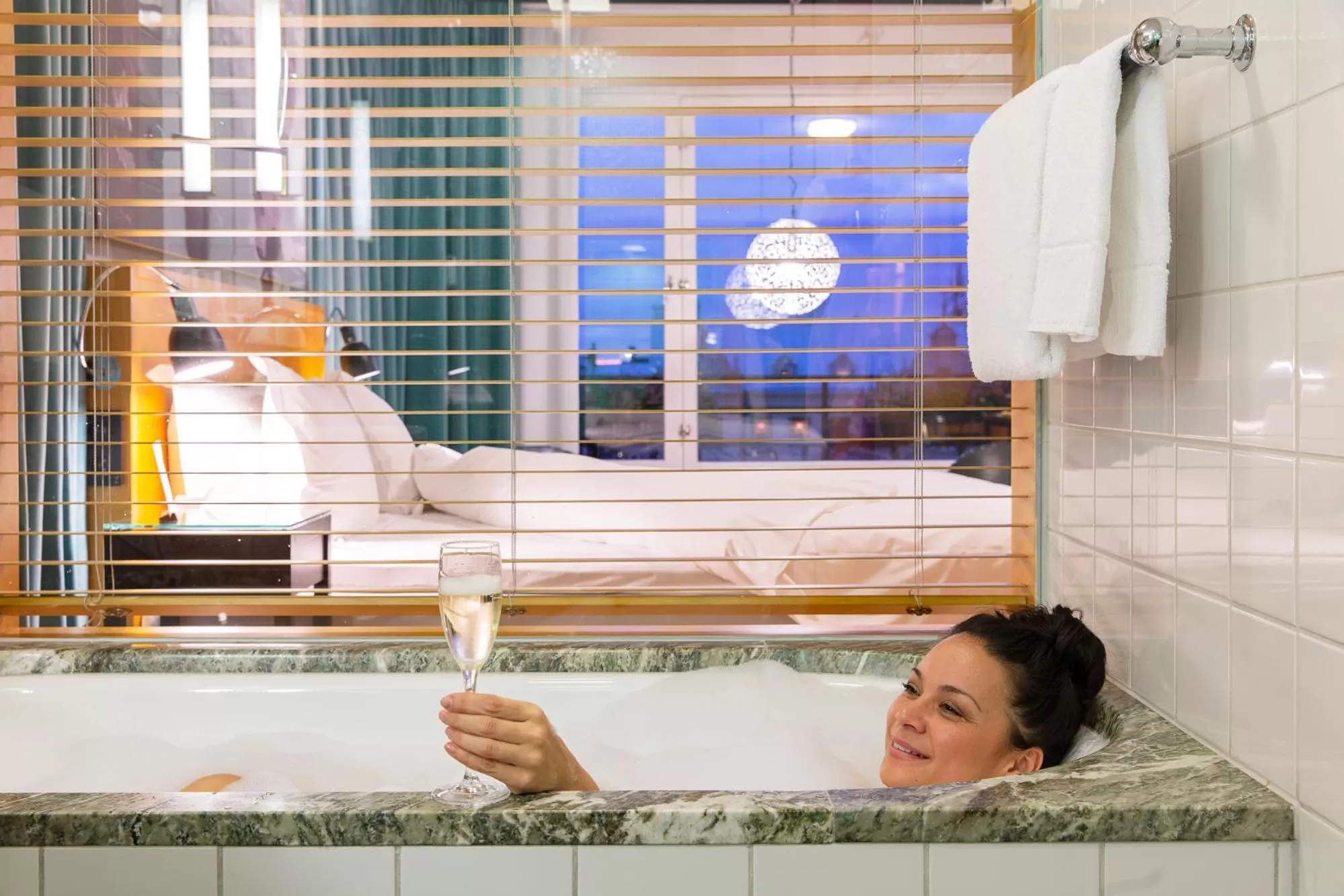 Bathroom in Hotel Rival