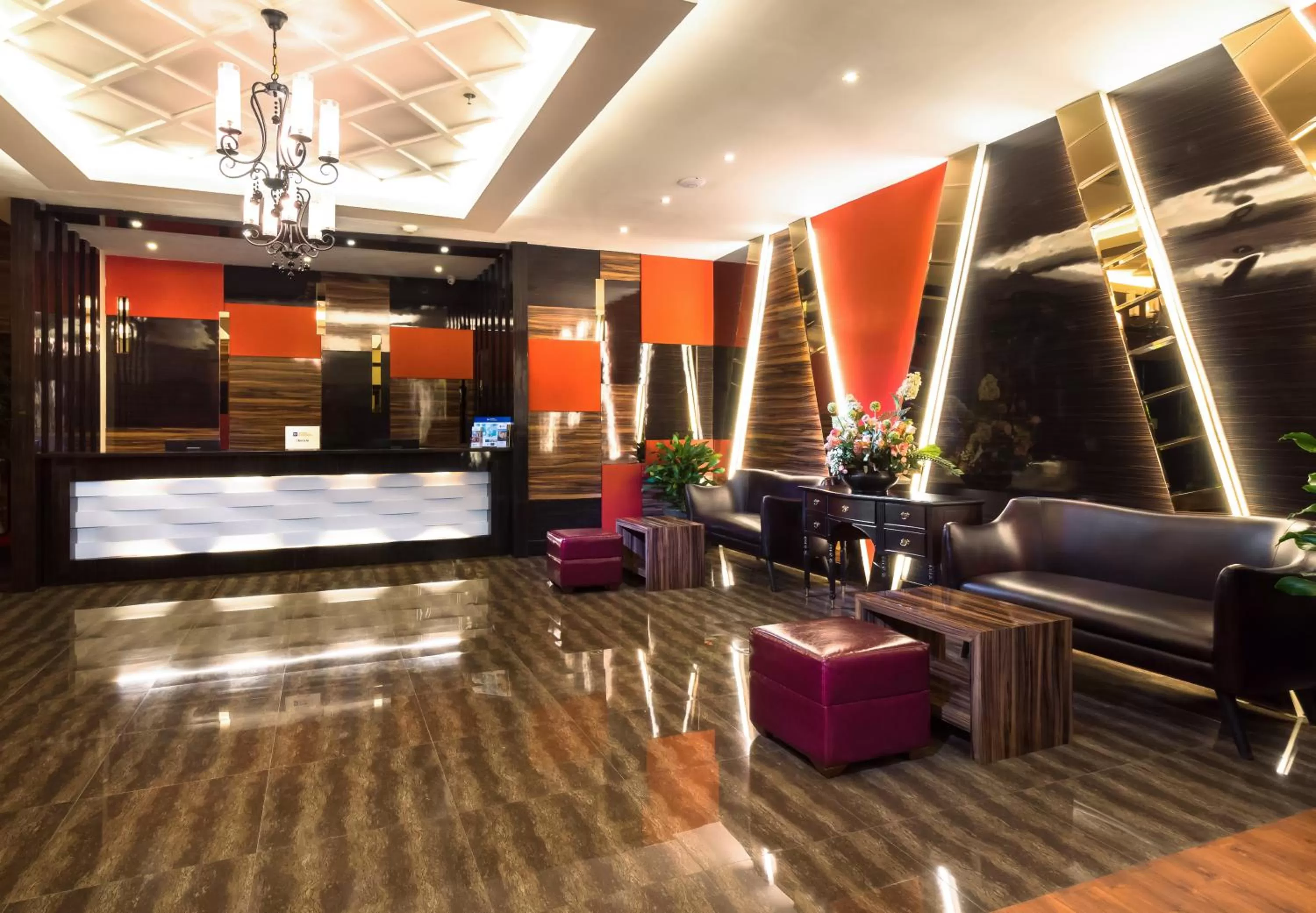 Lobby or reception in Best Western Senayan
