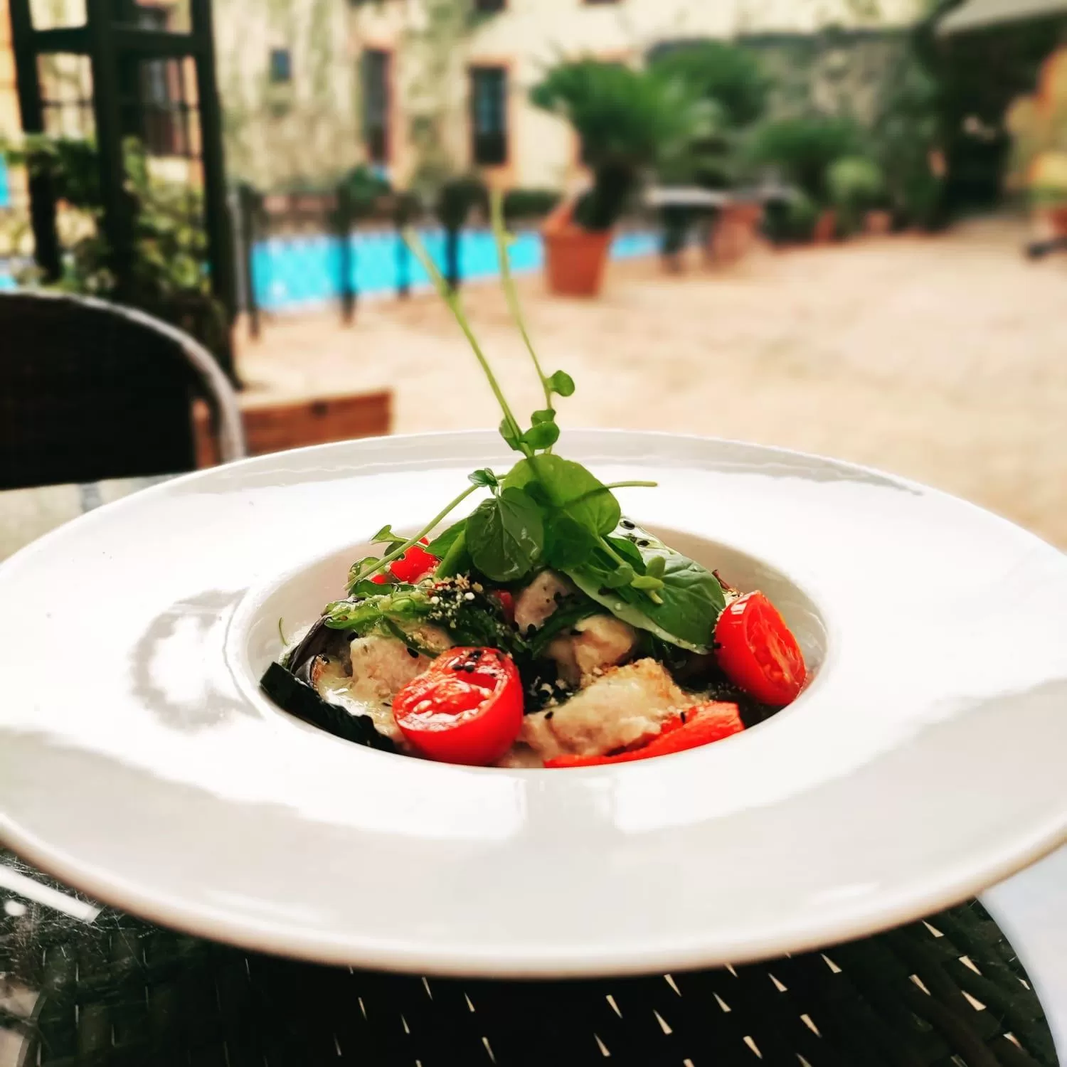 Food and drinks in Hotel Alcázar de la Reina