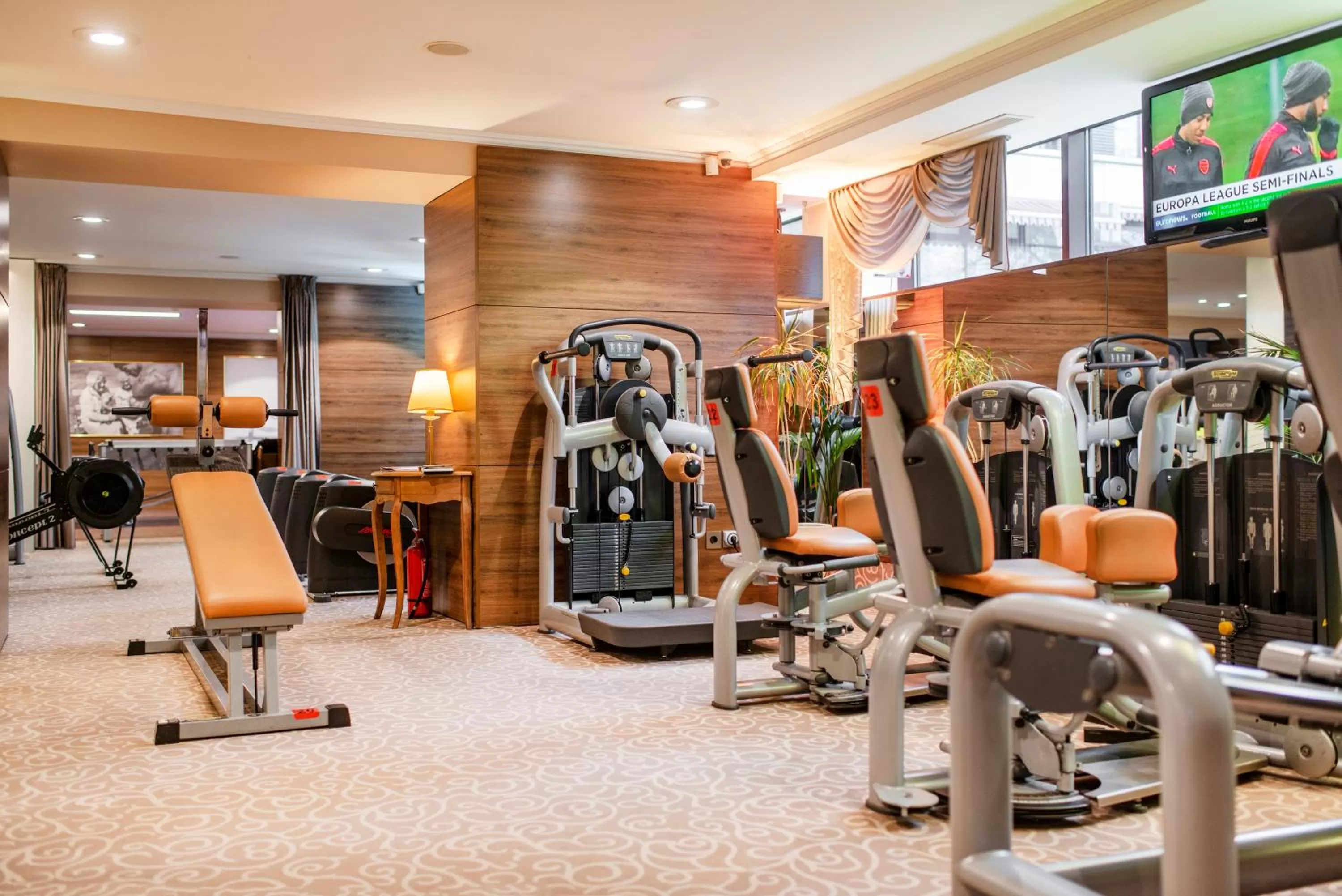 Fitness centre/facilities in Amberton Hotel Klaipeda