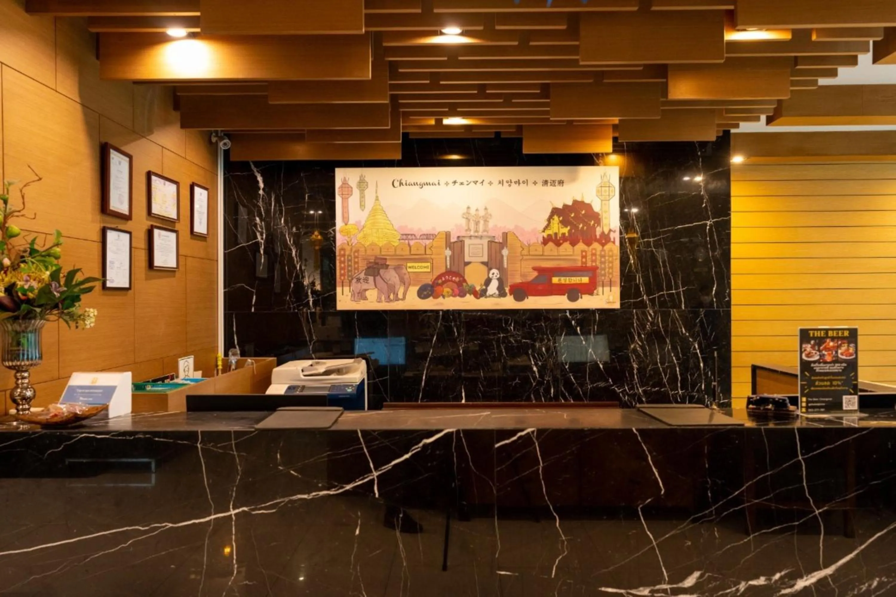 Property building in Sanae' Hotel Nimman