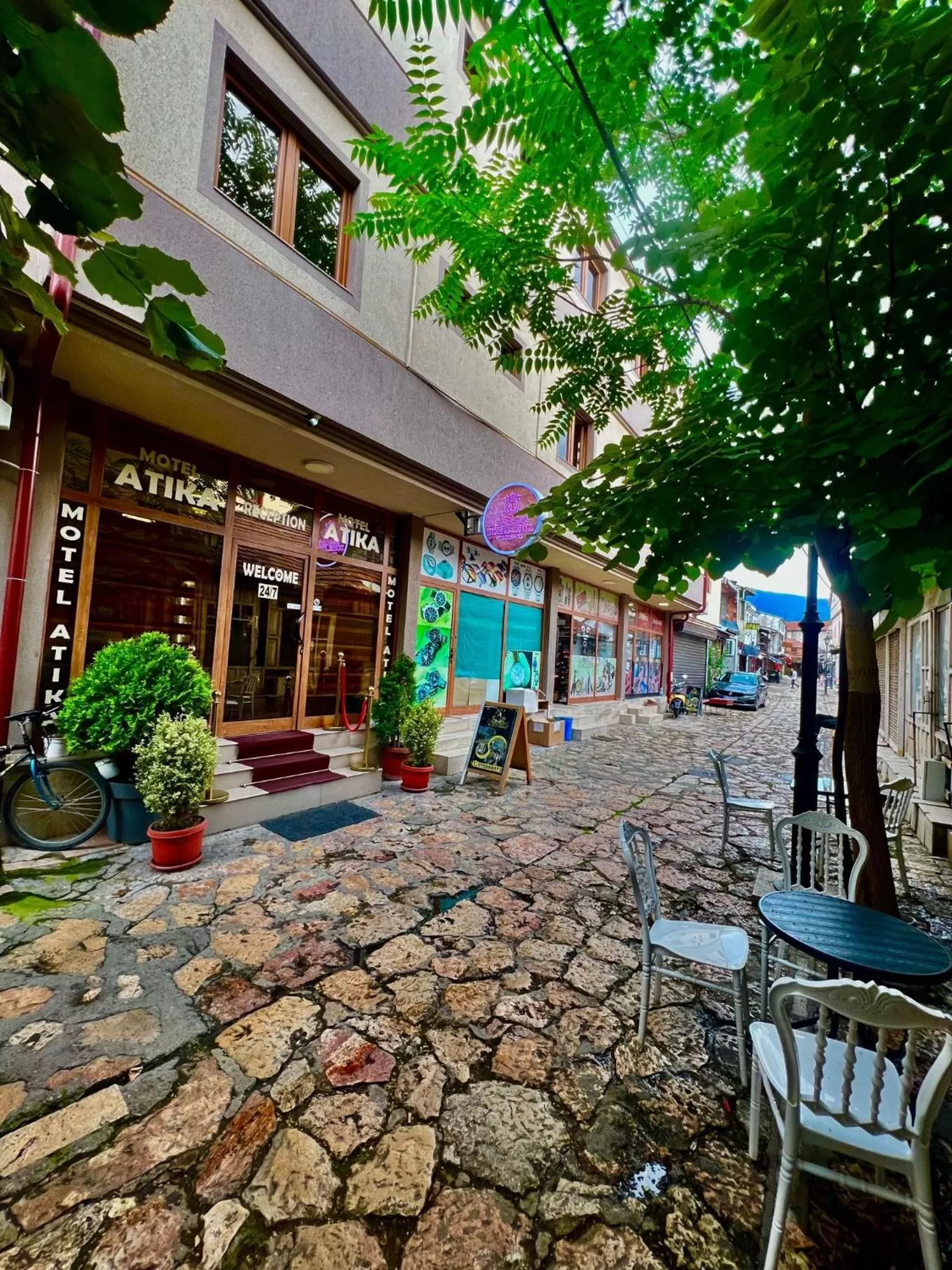 Street view in Motel Atika