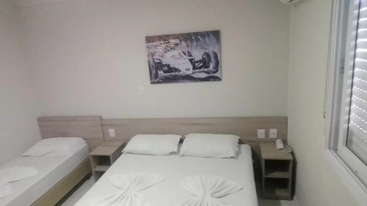 Bed in Hotel Ville House Premium