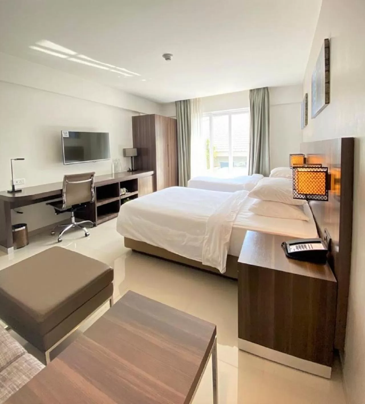 Bedroom, Bed in The Residency Towers, Rameswaram