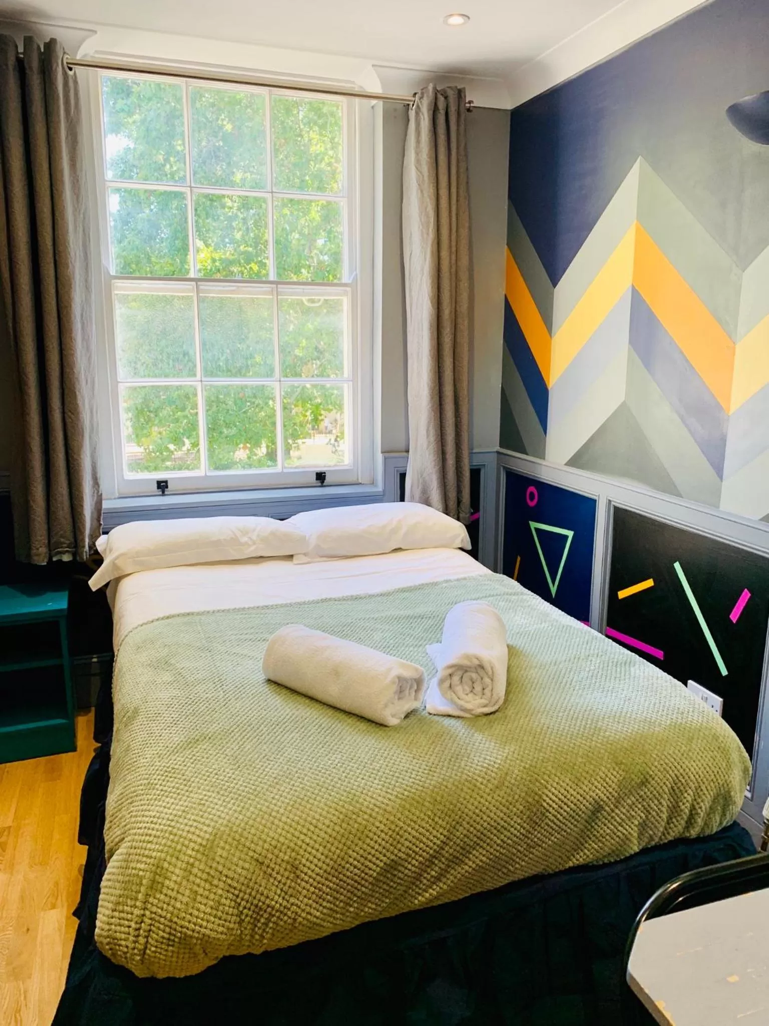 Bed in KX Rooms Kings Cross