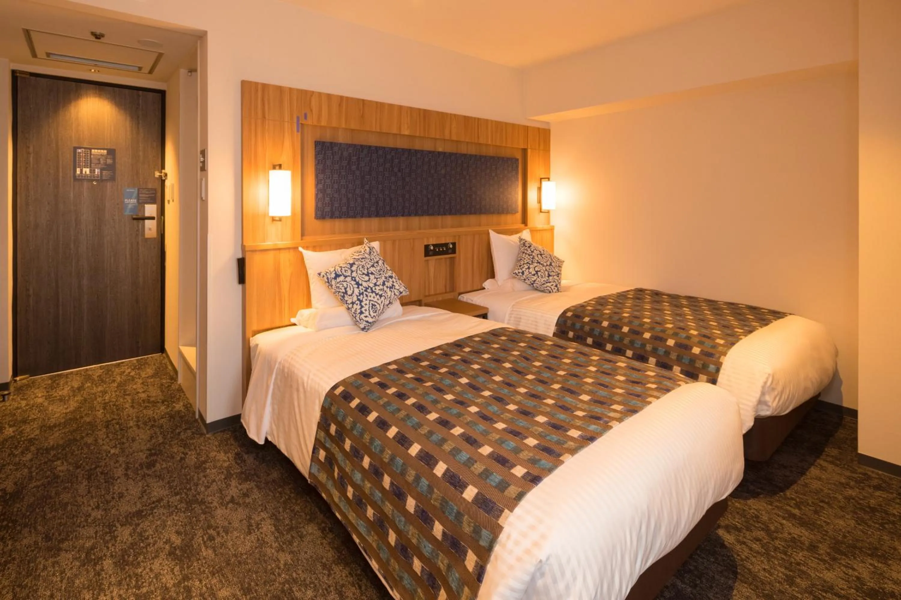 Photo of the whole room, Bed in Hotel Higashinihon Morioka