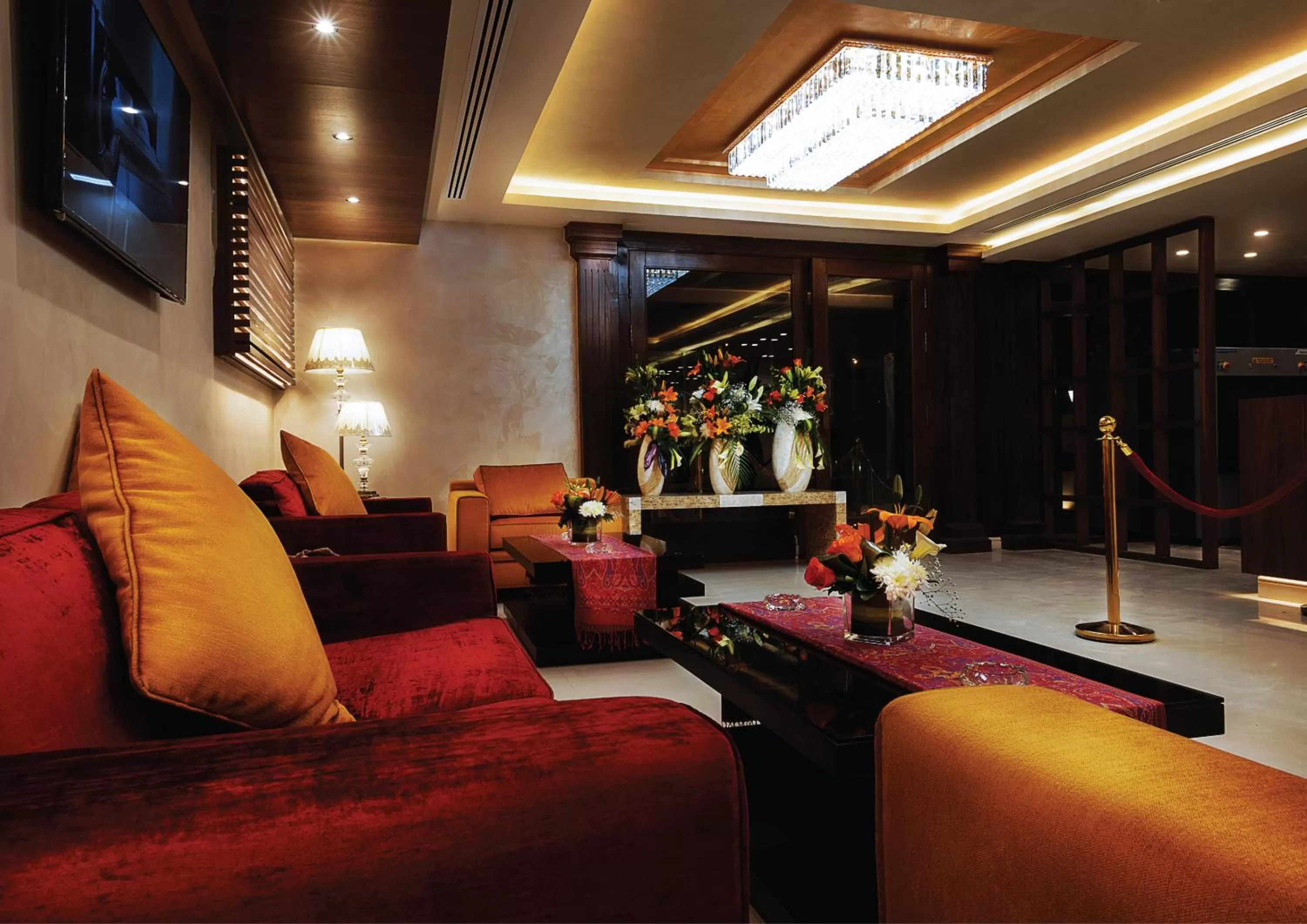 Lobby or reception in Seven Roses Hotel