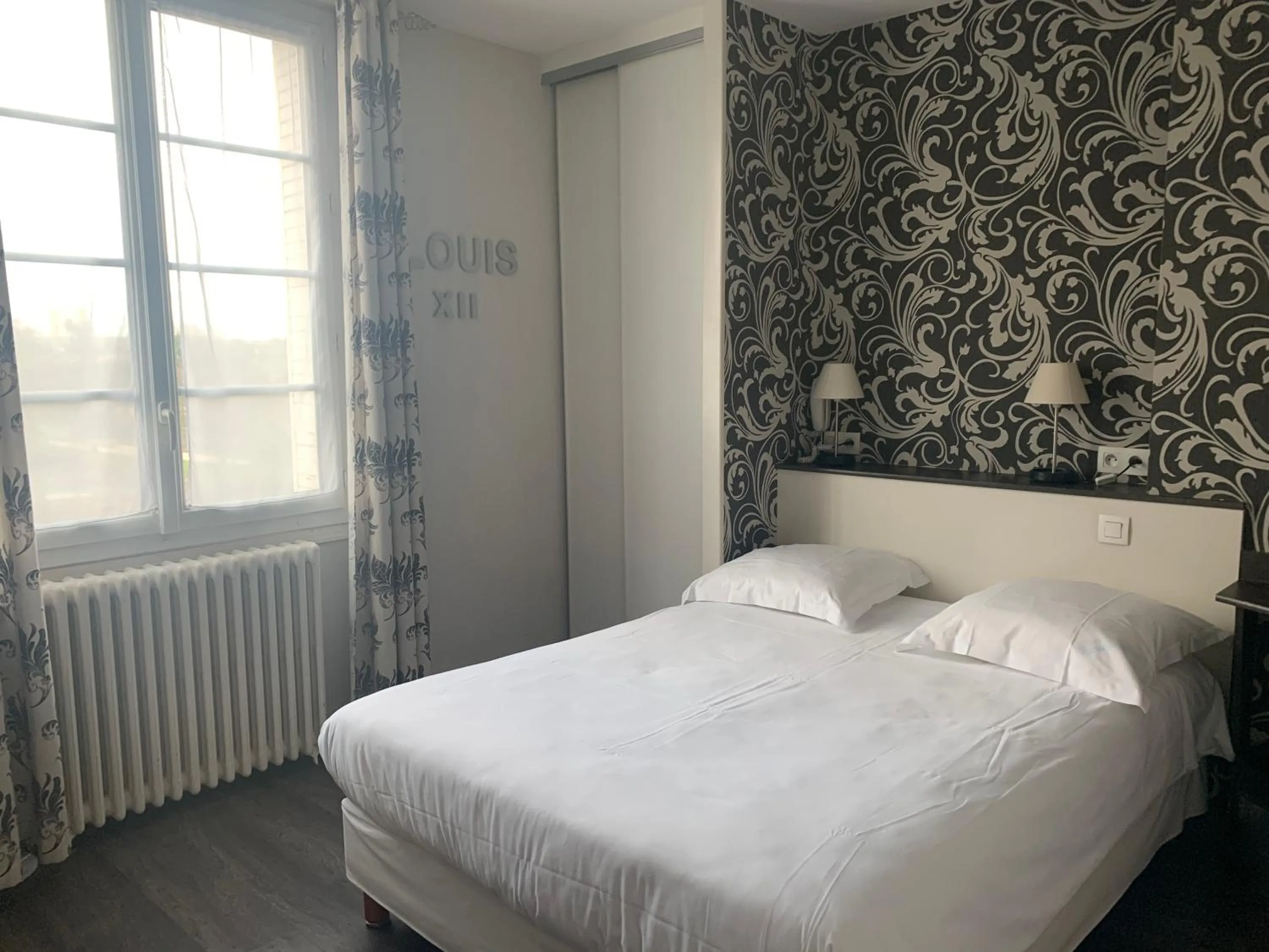 Photo of the whole room, Bed in Hotel Anne De Bretagne BLOIS