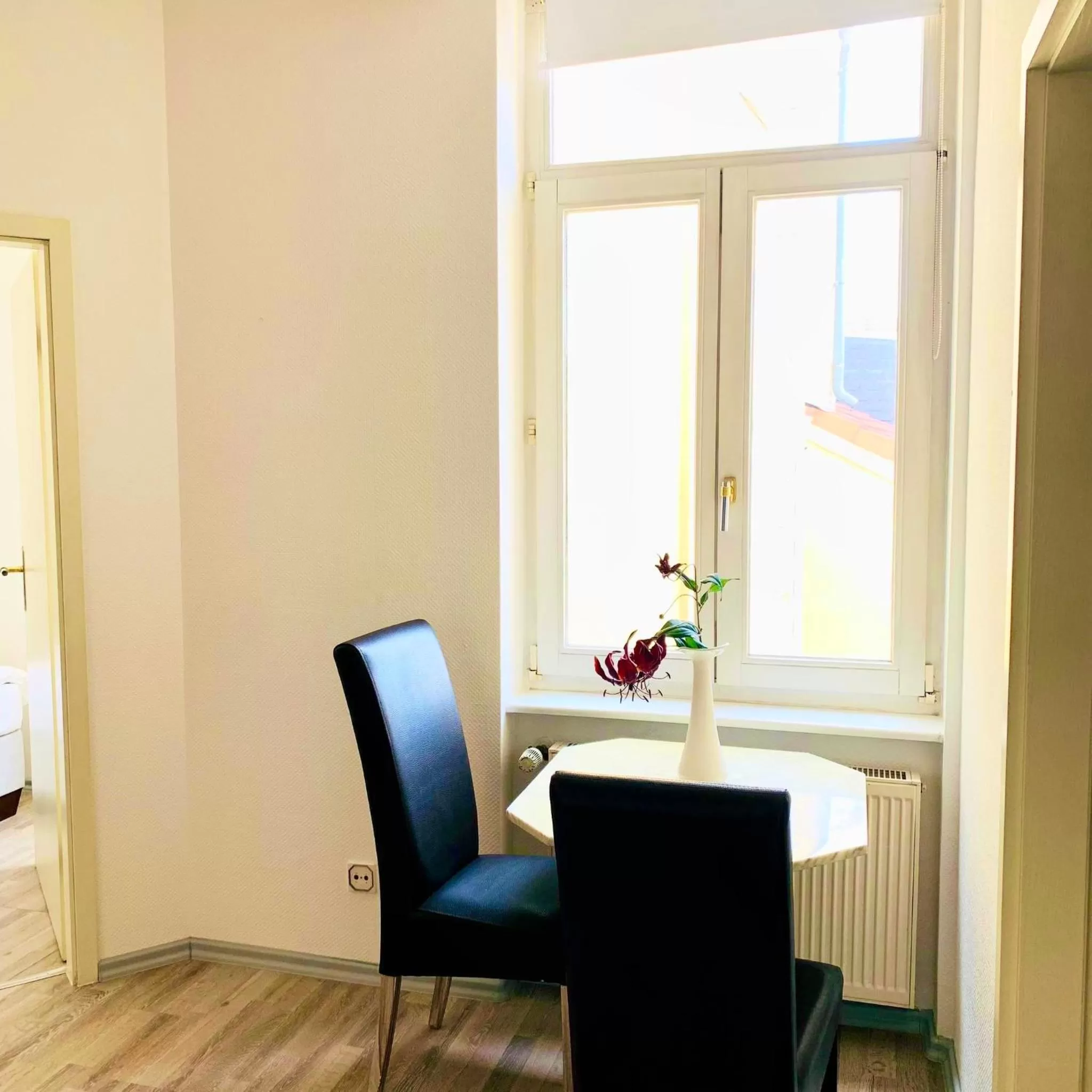 Dining Area in Saale, Marktplatz Zentrum, Apartmenthaus am Dom von Plant Room